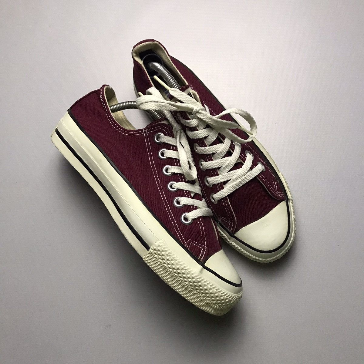 Converse Vans Vintage Vintage 80s Converse Chuck Taylor All Stars Usa Low Sneakers Grailed