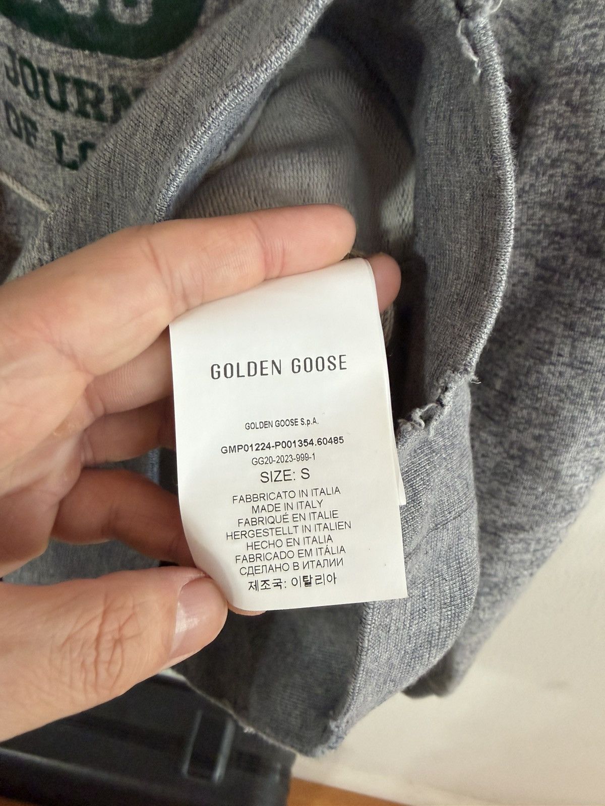 Golden Goose V & P print hoodie Size US S / EU 44-46 / 1 - 5 Thumbnail