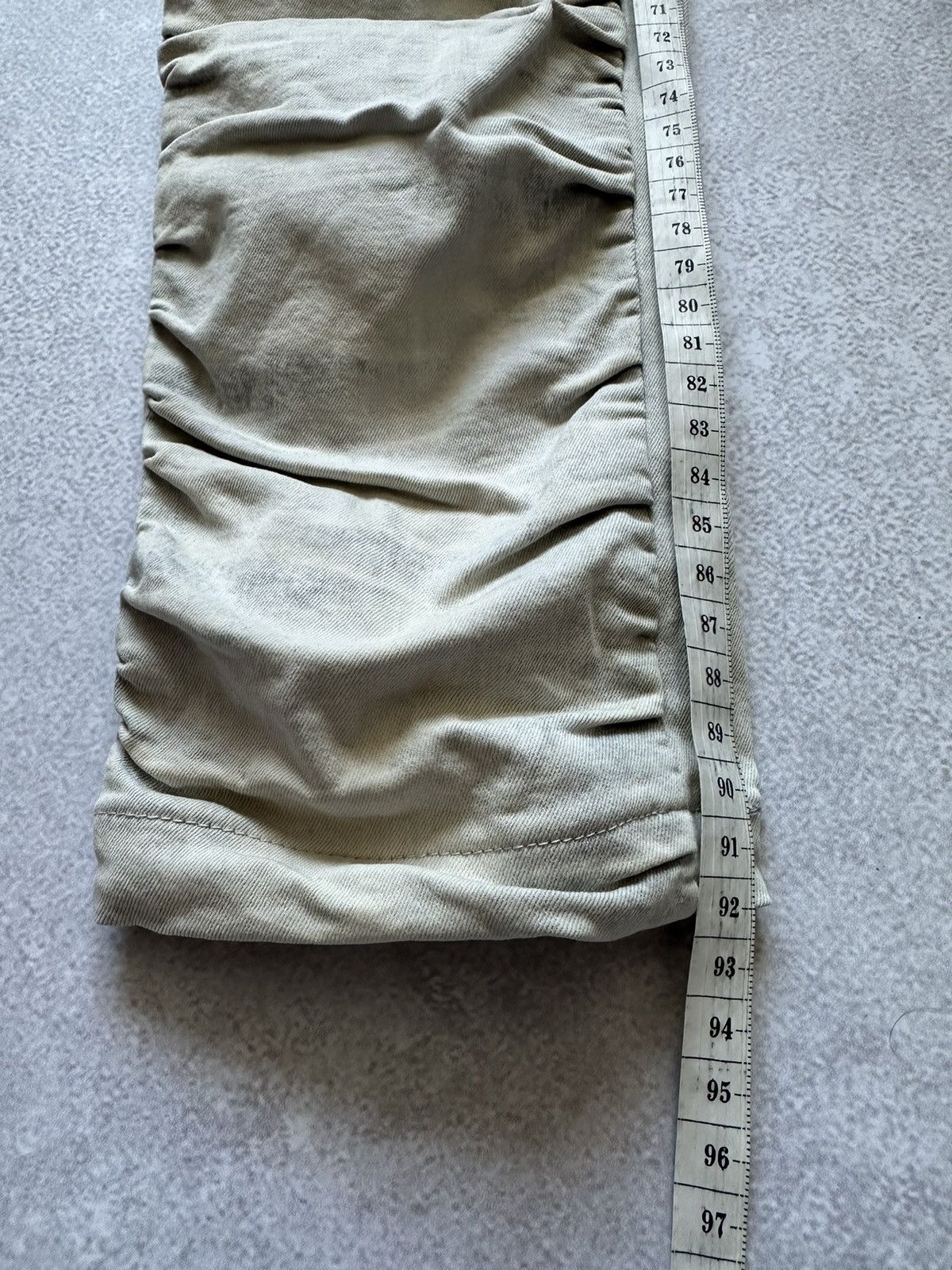 Designer jeans women HIGH avantgarde style UK 8 Size 27" / US 4 / IT 40 - 9 Thumbnail