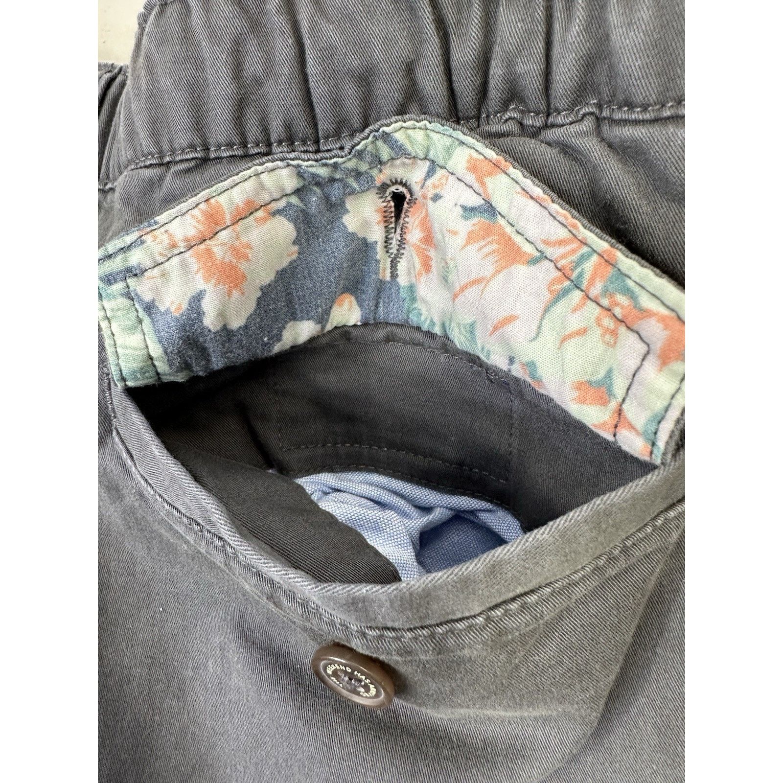 Chubbies Chubbies Everywear Pants Mens S Gray Waist ChinoStretch30x29 Size US 30 / EU 46 - 10 Thumbnail