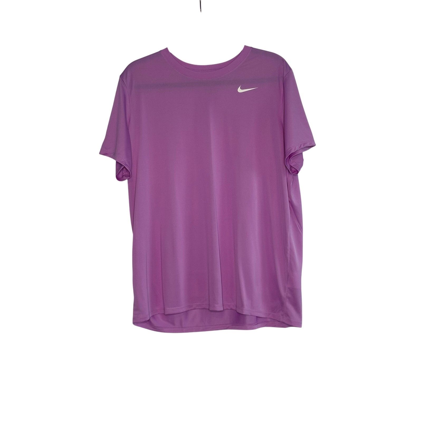 Nike Nike Dri Fit lilac atheletic shirt size XL Size US XL / EU 56 / 4 - 5 Thumbnail