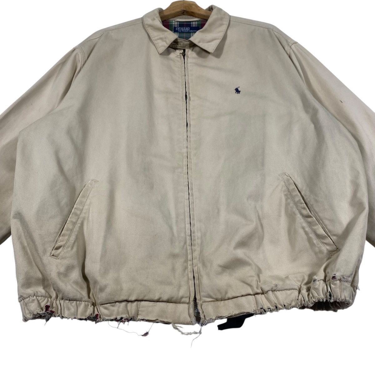 Polo Ralph Lauren Vintage 90s Polo Ralph Lauren Zipper Jacket XL Size Size US XL / EU 56 / 4 - 10 Thumbnail