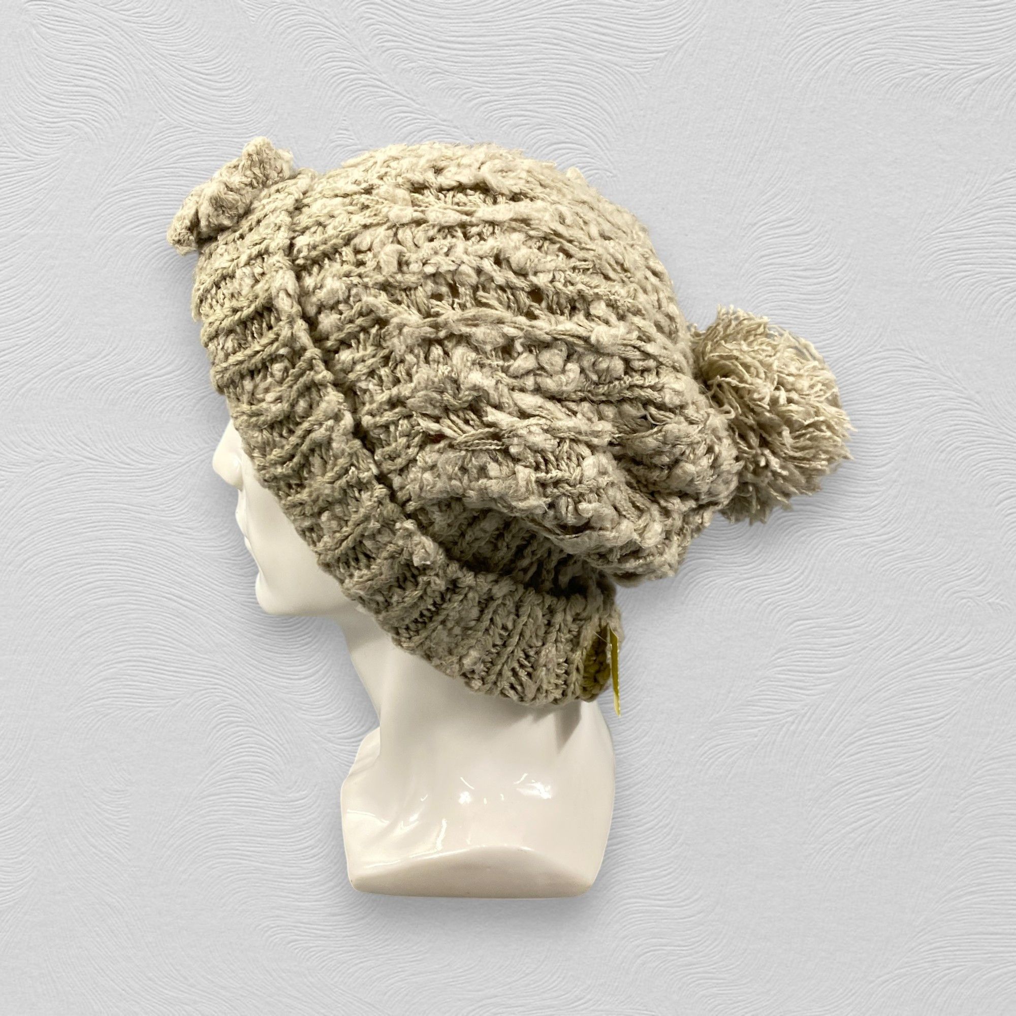 Japanese Brand Japanese Snow Cap Beanie Hat Pom Pom -BN1144 Size ONE SIZE - 1 Thumbnail