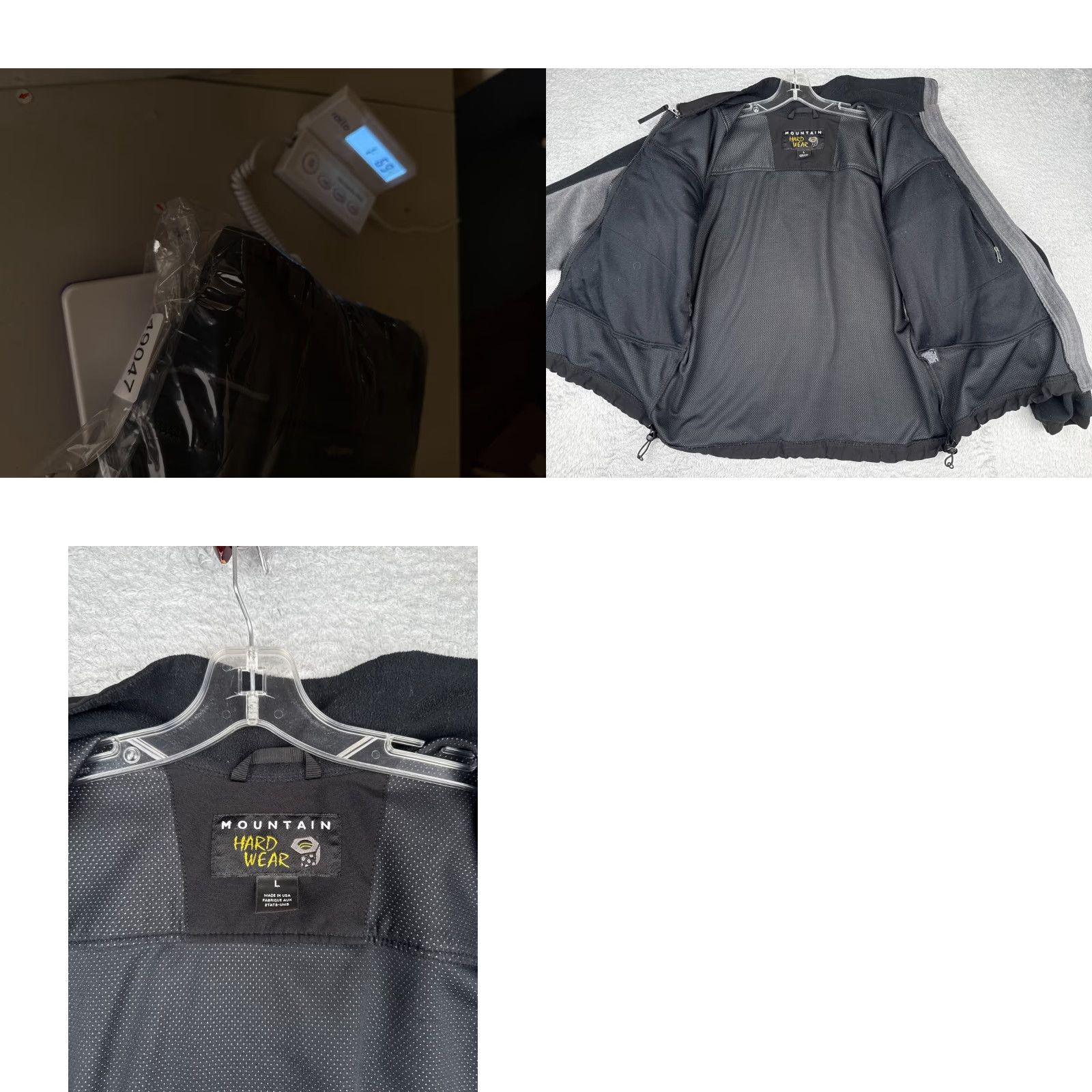 Helly Hansen Helly Hansen Vest Mens XL Black Madrid Softshell Fleece Lined Full Zip Size US XL / EU 56 / 4 - 10 Thumbnail