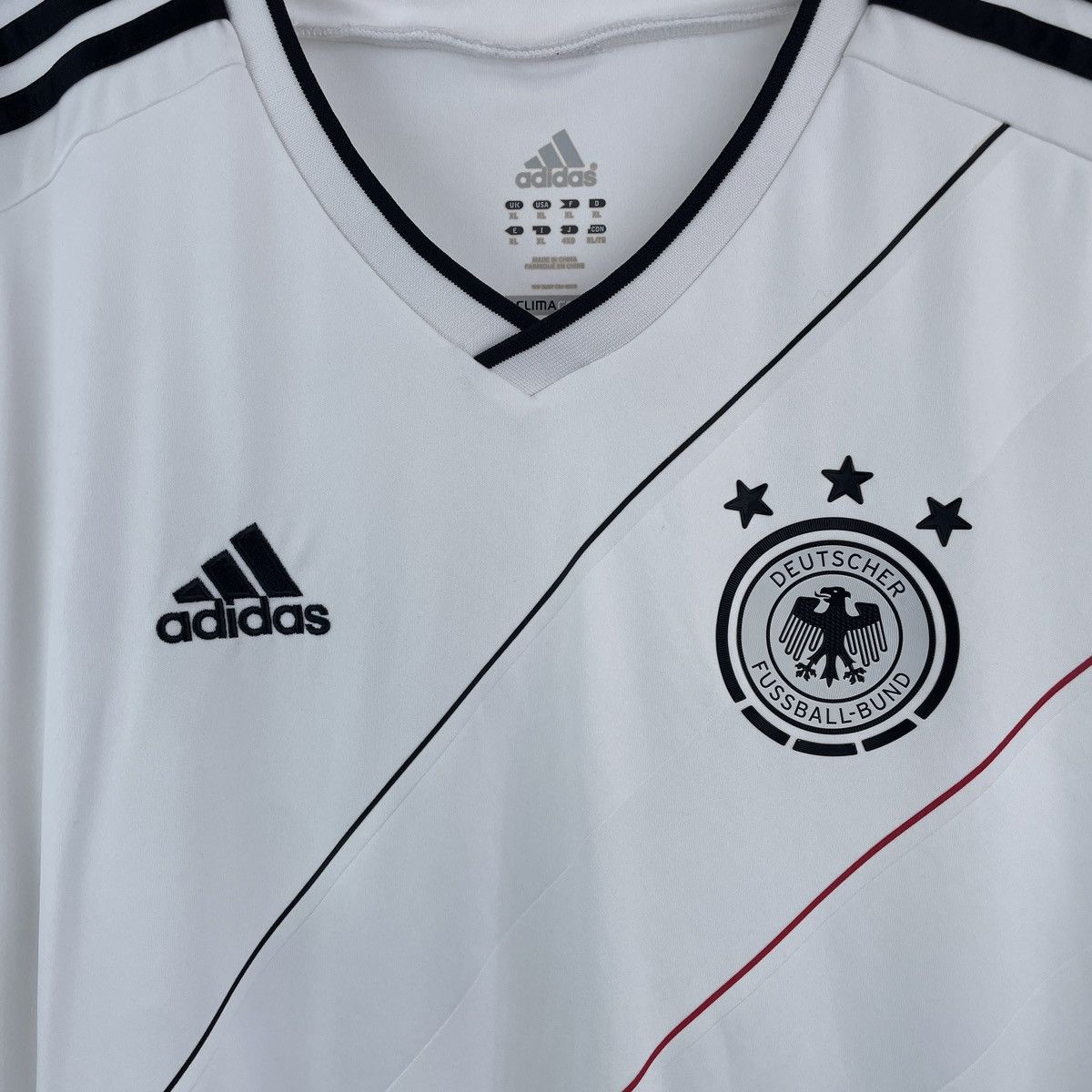 Adidas Germany Adidas Genuine Home Jersey Shirt 2012/2013 size XL Size US XL / EU 56 / 4 - 2 Thumbnail