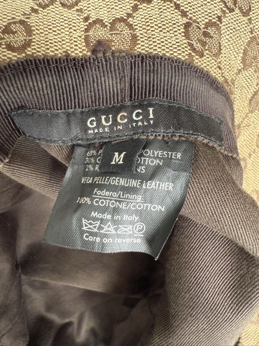 Gucci ✨Gucci✨Canvas Hat w/Monogram and Horse Bit Size Medium... Size ONE SIZE - 7 Thumbnail