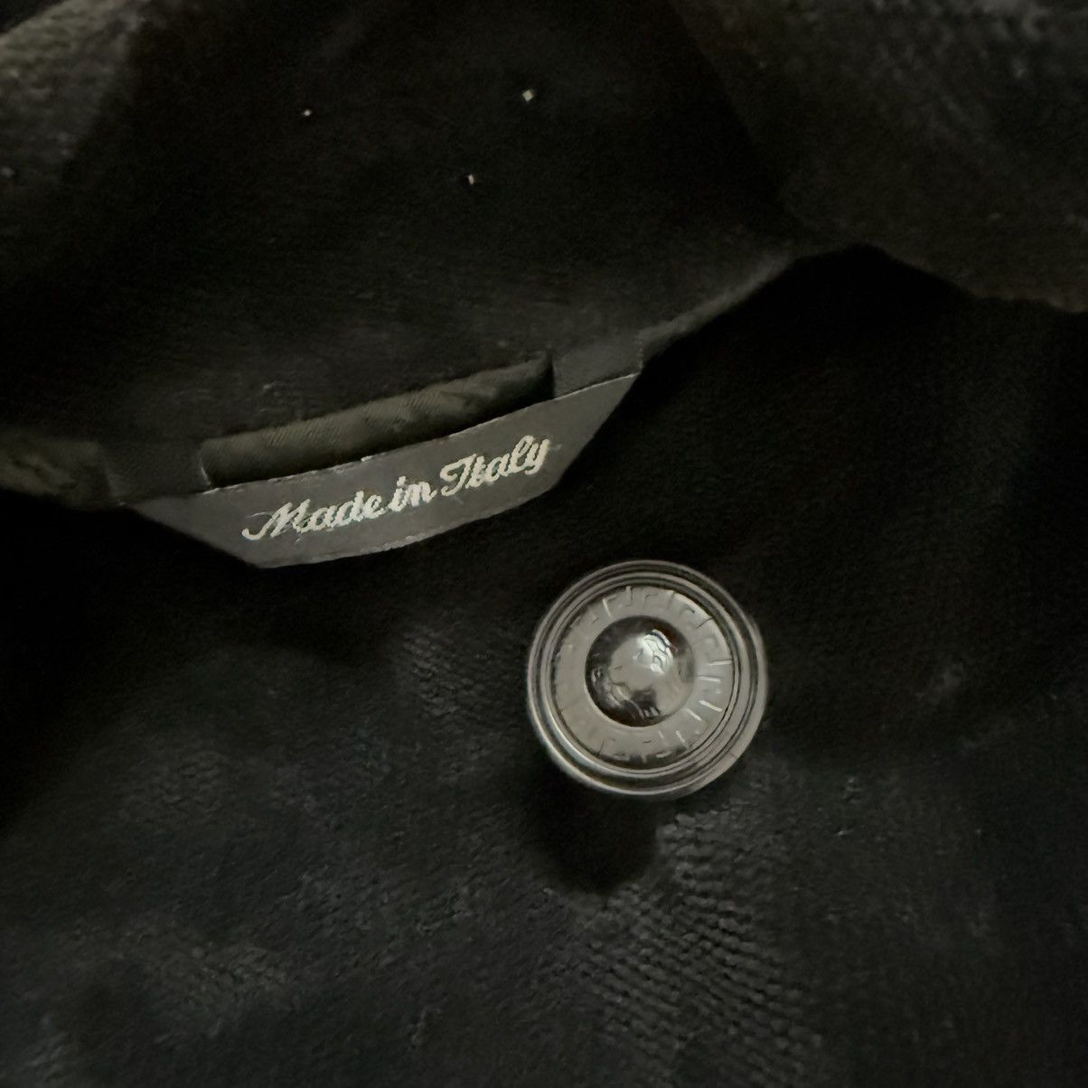 Versace Vintage Gianni Versace VERSUS Velvet Coat Jacket Size US L / EU 52-54 / 3 - 6 Thumbnail