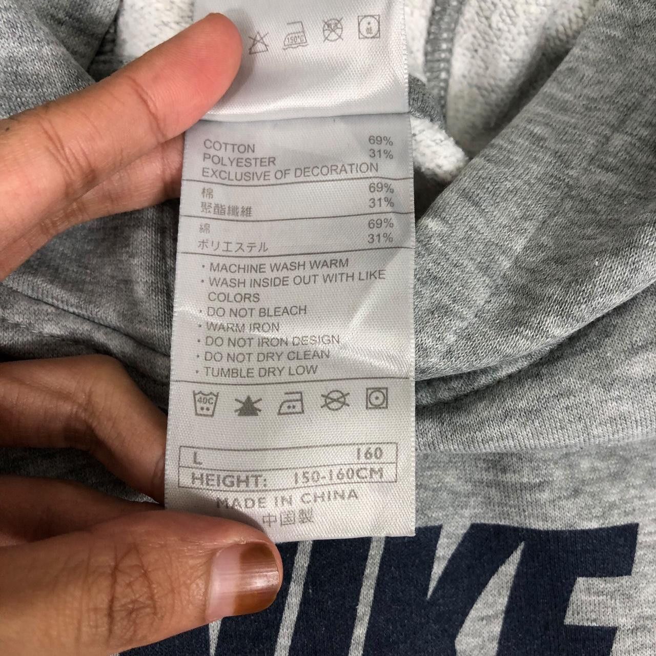 Nike NIKE AIR SWOOSH Center Embossed Logo Hoodie Pullover Size L / US 10 / IT 46 - 7 Thumbnail