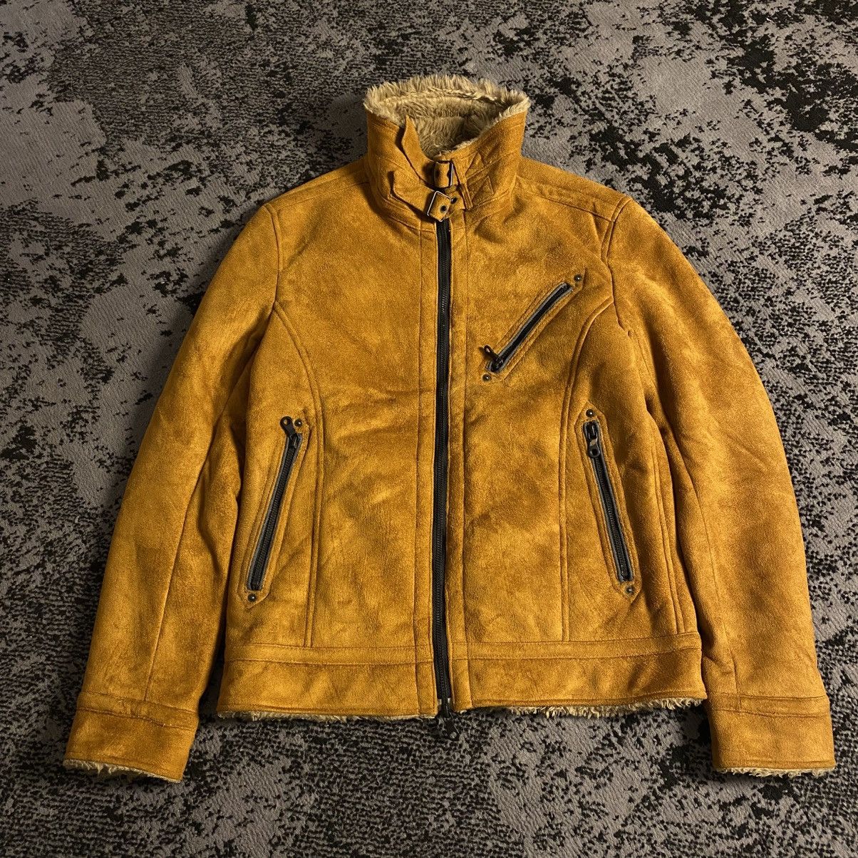 Hysteric Glamour × Undercover 2000s Hideaways Nicole Fur Suede Jacket Ifsix Vkei Lgb Y2k🔥 Size US M / EU 48-50 / 2 - 1 Thumbnail