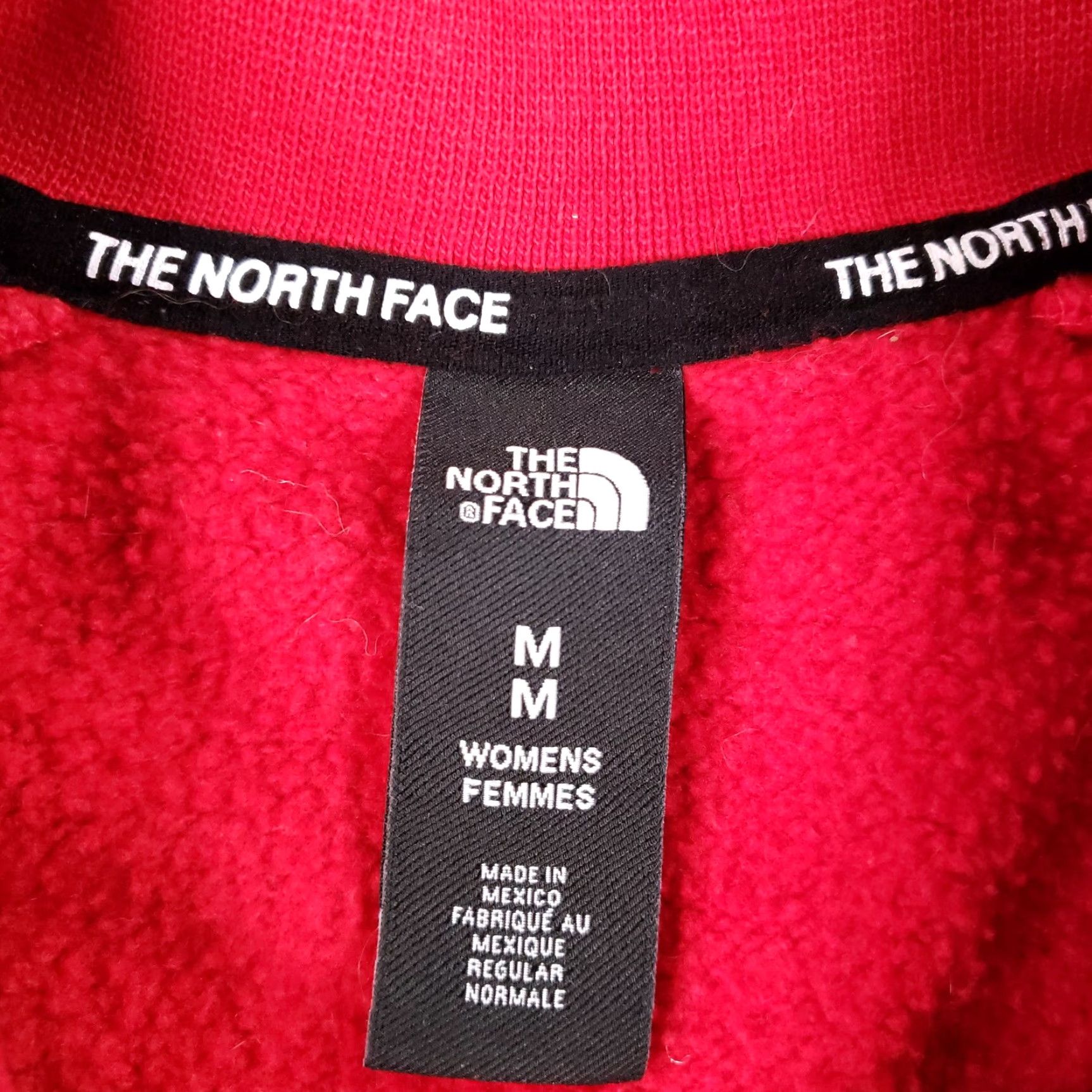 The North Face North Face Jacket Womens Medium Red Fleece Lined Full Zip Outdoor Hiking Collar Size M / US 6-8 / IT 42-44 - 5 Thumbnail