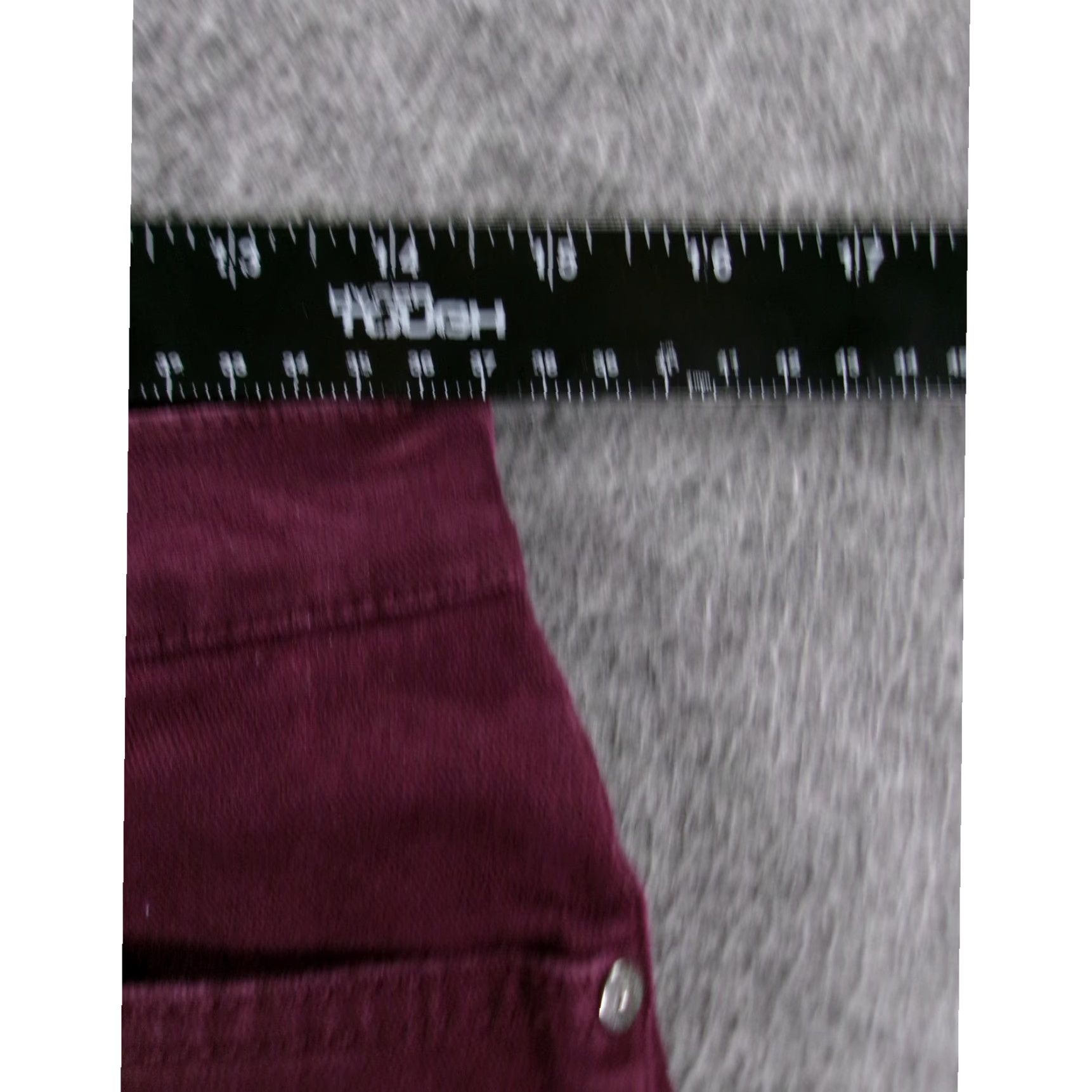 Gloria Vanderbilt VINTAGE Gloria Vanderbilt Pants Women 8 Maroon High Waisted Amanda Classic Stretch Retro Size 30" / US 8 / IT 44 - 4 Thumbnail