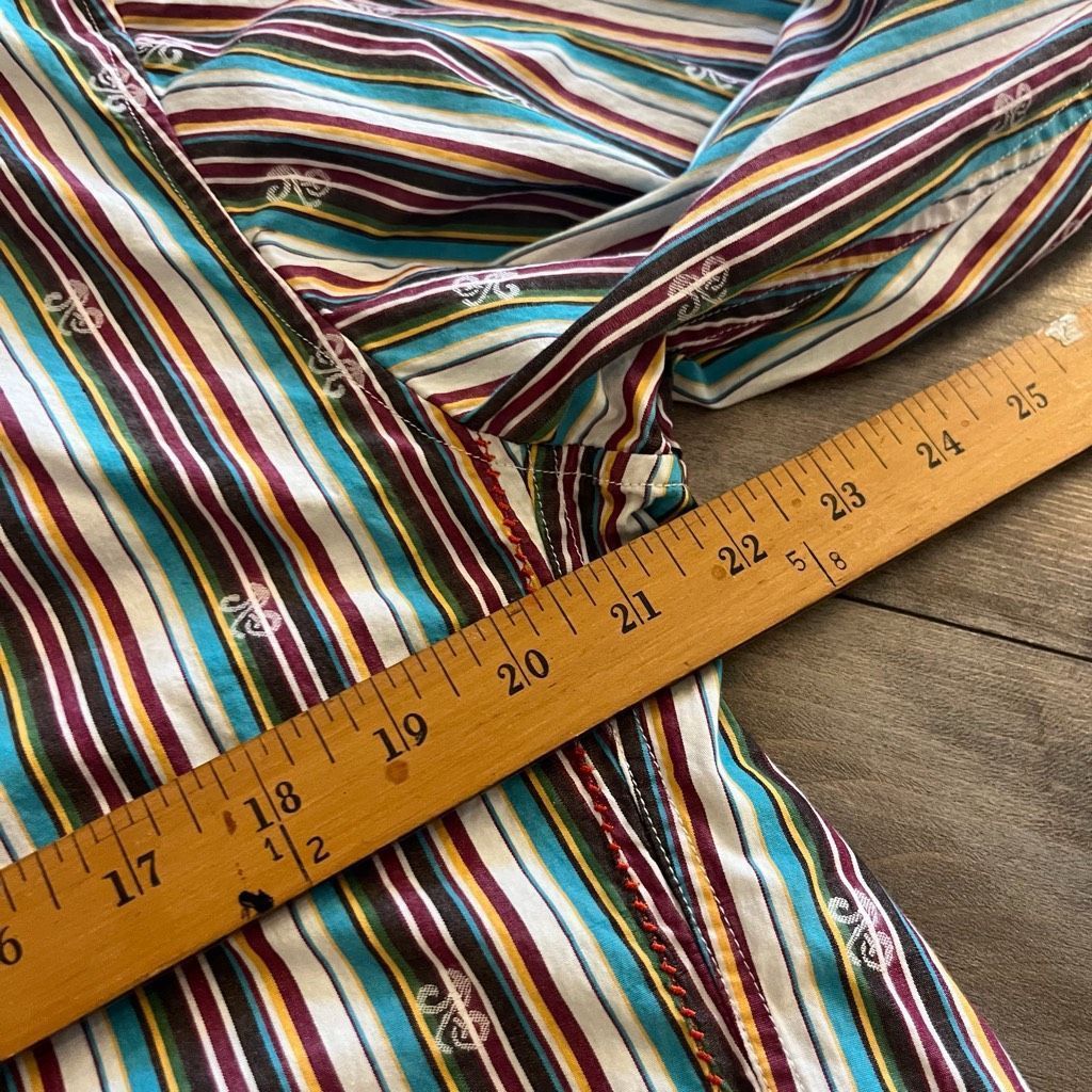 Robert Graham Robert Graham Stripe Casual Buttonup Shirt Men Large Bin J-2 Size US L / EU 52-54 / 3 - 5 Thumbnail
