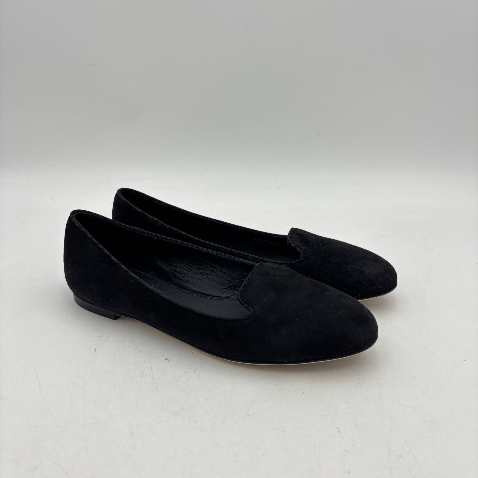 Dolce & Gabbana Dolce & Gabbana Black Suede Loafers Flats Women's 37 Size US 7 / IT 37 - 1 Thumbnail