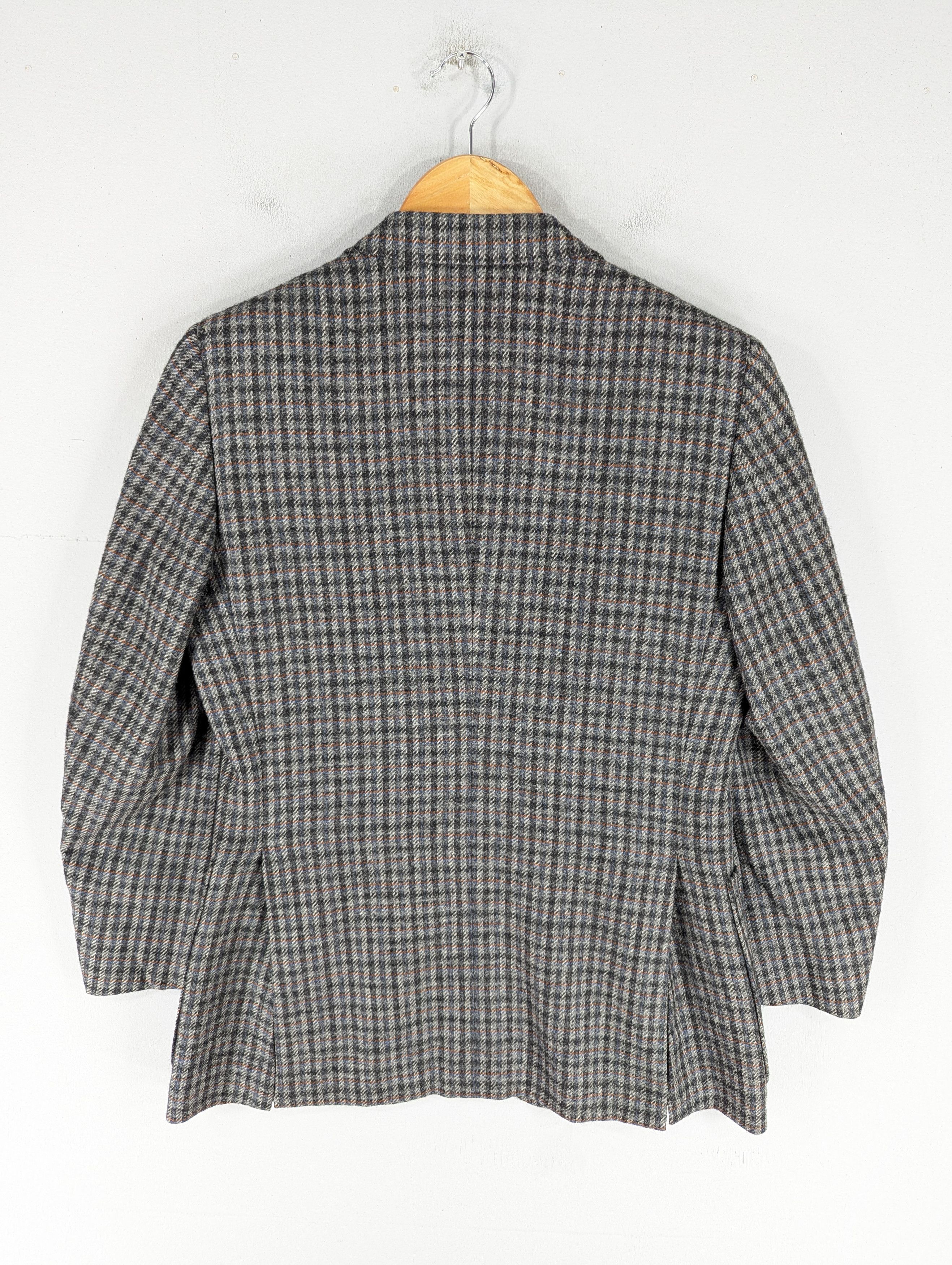 Aquascutum Vintage Aquascutum Houndstooth Wool Blazer Style Jacket Size US XS / EU 42 / 0 - 14 Thumbnail