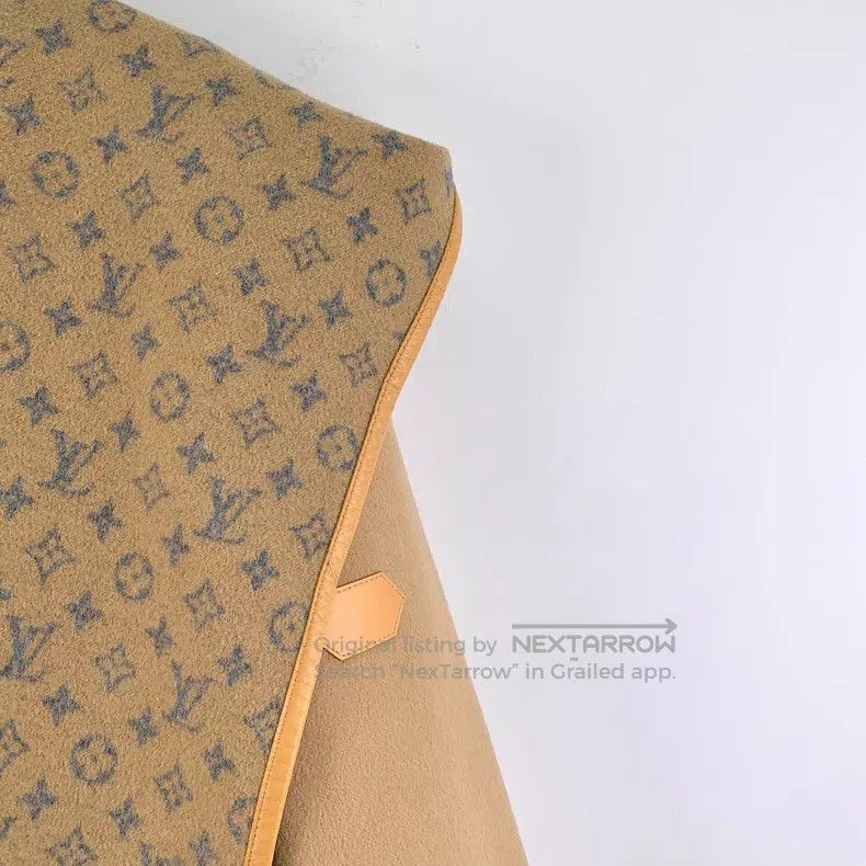 Louis Vuitton Louis Vuitton Brown printed wool bathrobe overcoat with ol Size XS / US 0-2 / IT 36-38 - 3 Thumbnail