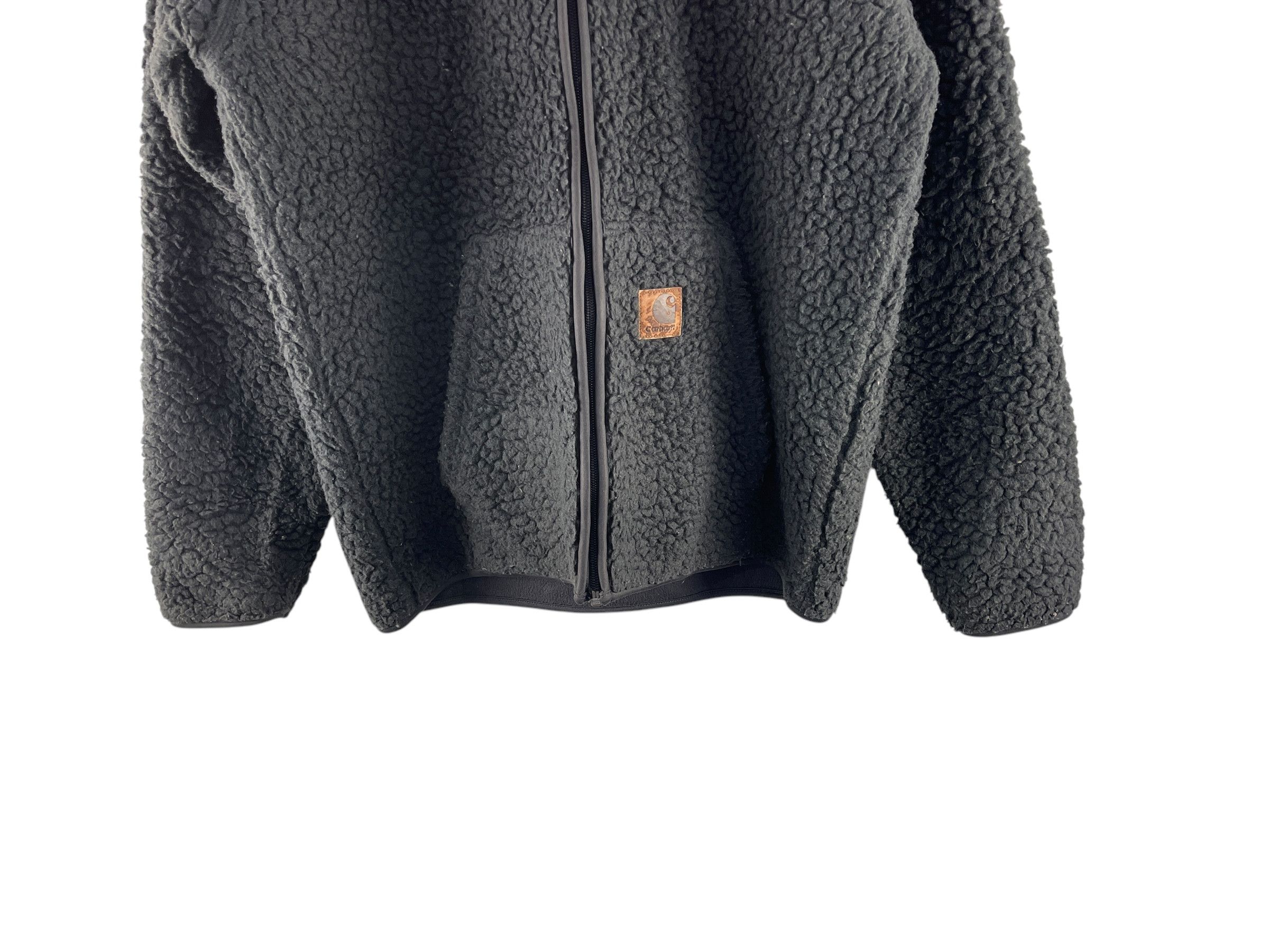 Carhartt Vintage Carhartt Fleece Hoodies Jacket Size US L / EU 52-54 / 3 - 10 Thumbnail