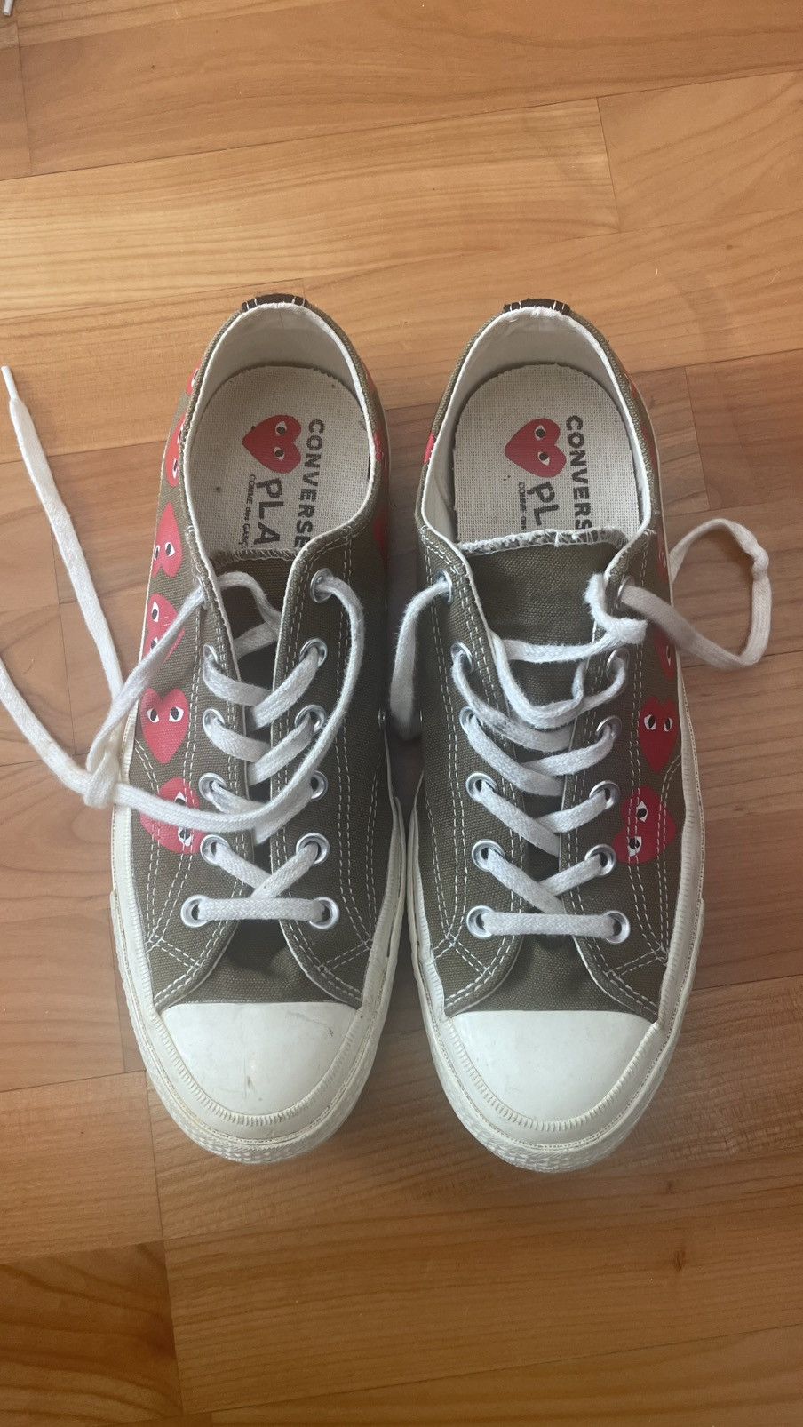 Comme des Garcons PLAY Comme des Garcon PLAY / Converse sneakers Size US 8.5 / EU 41-42 - 1 Thumbnail