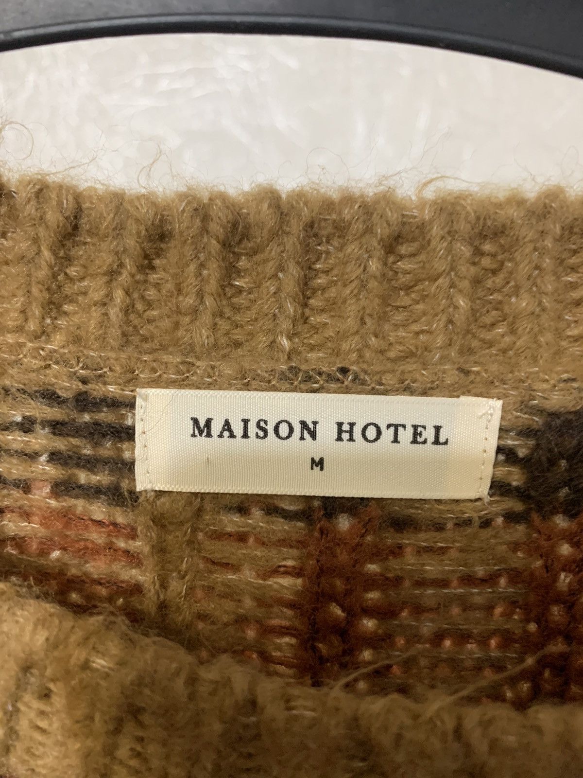 Designer Maison Hotel Women’s Wool Sweater Pullover Size M / US 6-8 / IT 42-44 - 5 Thumbnail