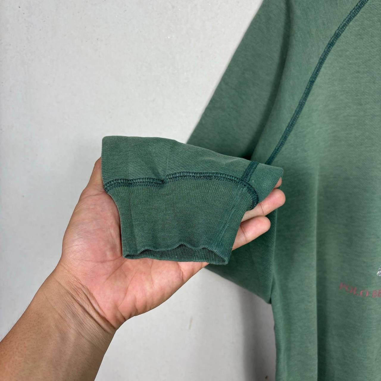Polo Ralph Lauren Vintage Polo Bear Ralph Lauren Sun Faded Sweatshirt ERD Wcc Size US M / EU 48-50 / 2 - 6 Thumbnail