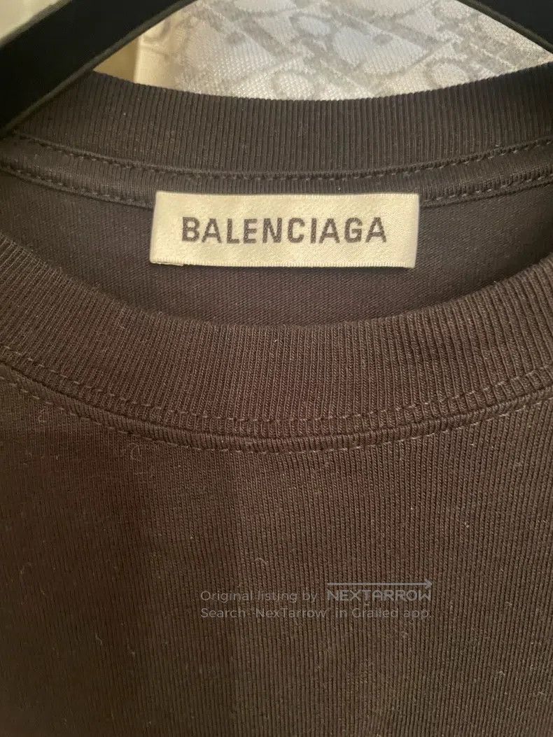 Balenciaga Balenciaga Short sleeve with small letter logo on chest Size US M / EU 48-50 / 2 - 2 Thumbnail