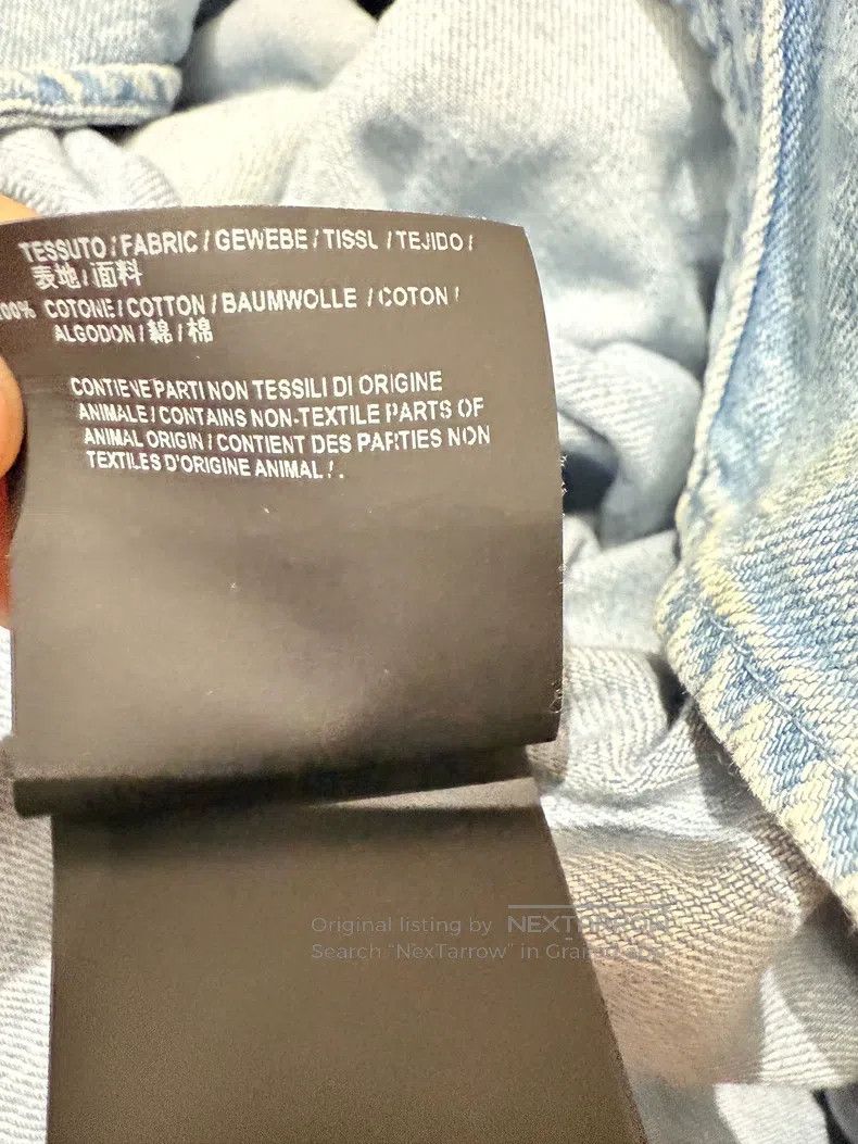 Balenciaga Balenciaga size 39 Washed denim patchwork shirt, size 39 Size US S / EU 44-46 / 1 - 5 Thumbnail