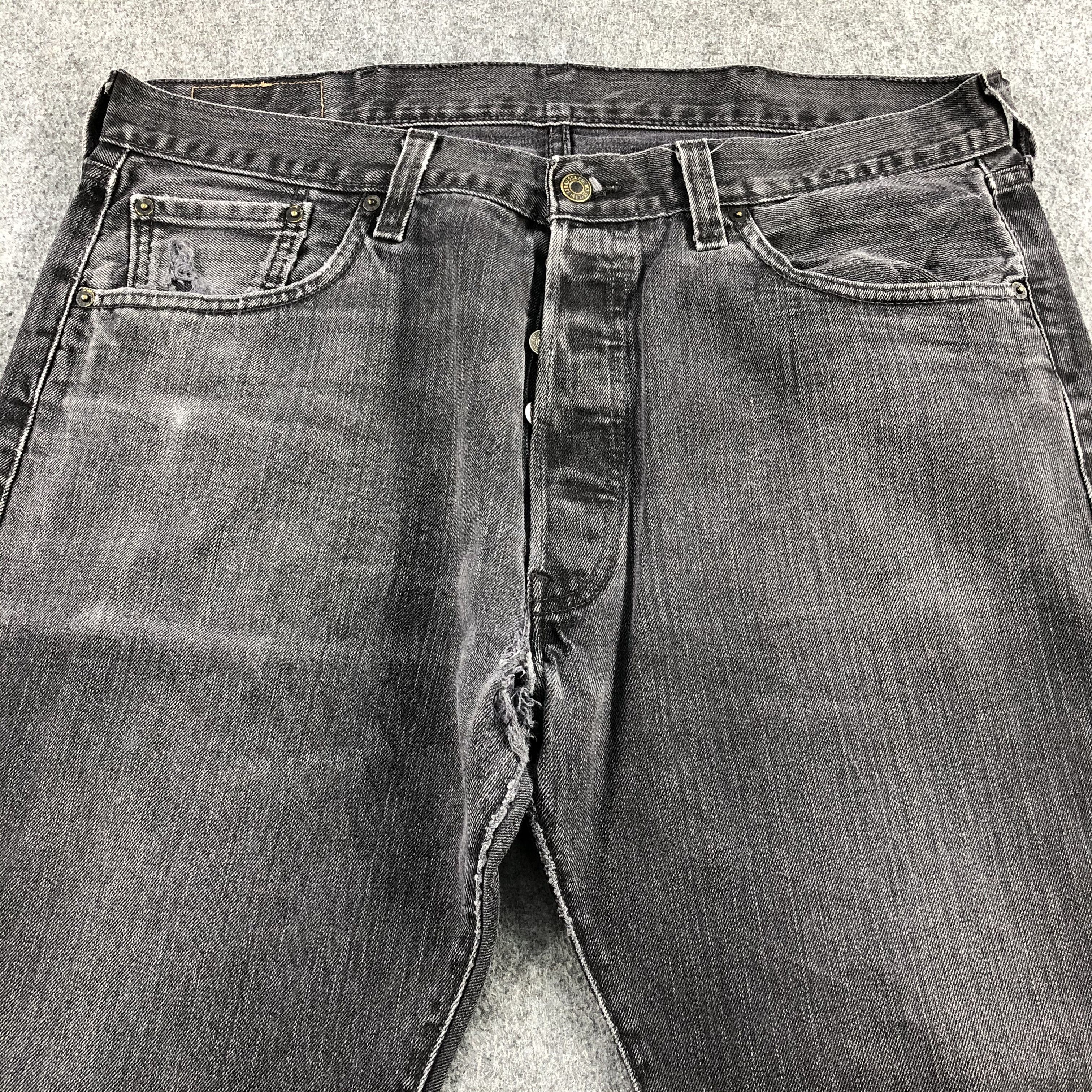 Levi's Vintage Levis 501 Earth Tone Jeans-J1618 Size US 38 / EU 54 - 3 Thumbnail