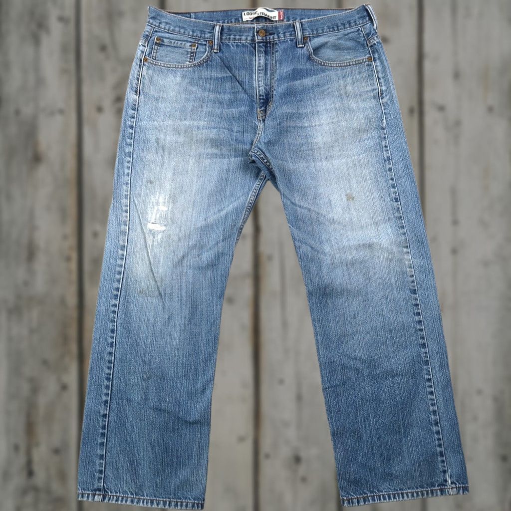 Levi's VINTAGE Levi's 569 Men Jeans Blue Denim Size 36x30 Loose Straight Relaxed Denim Jeans Men Blue 36 30 Levi's 569 Size US 36 / EU 52 - 1 Thumbnail