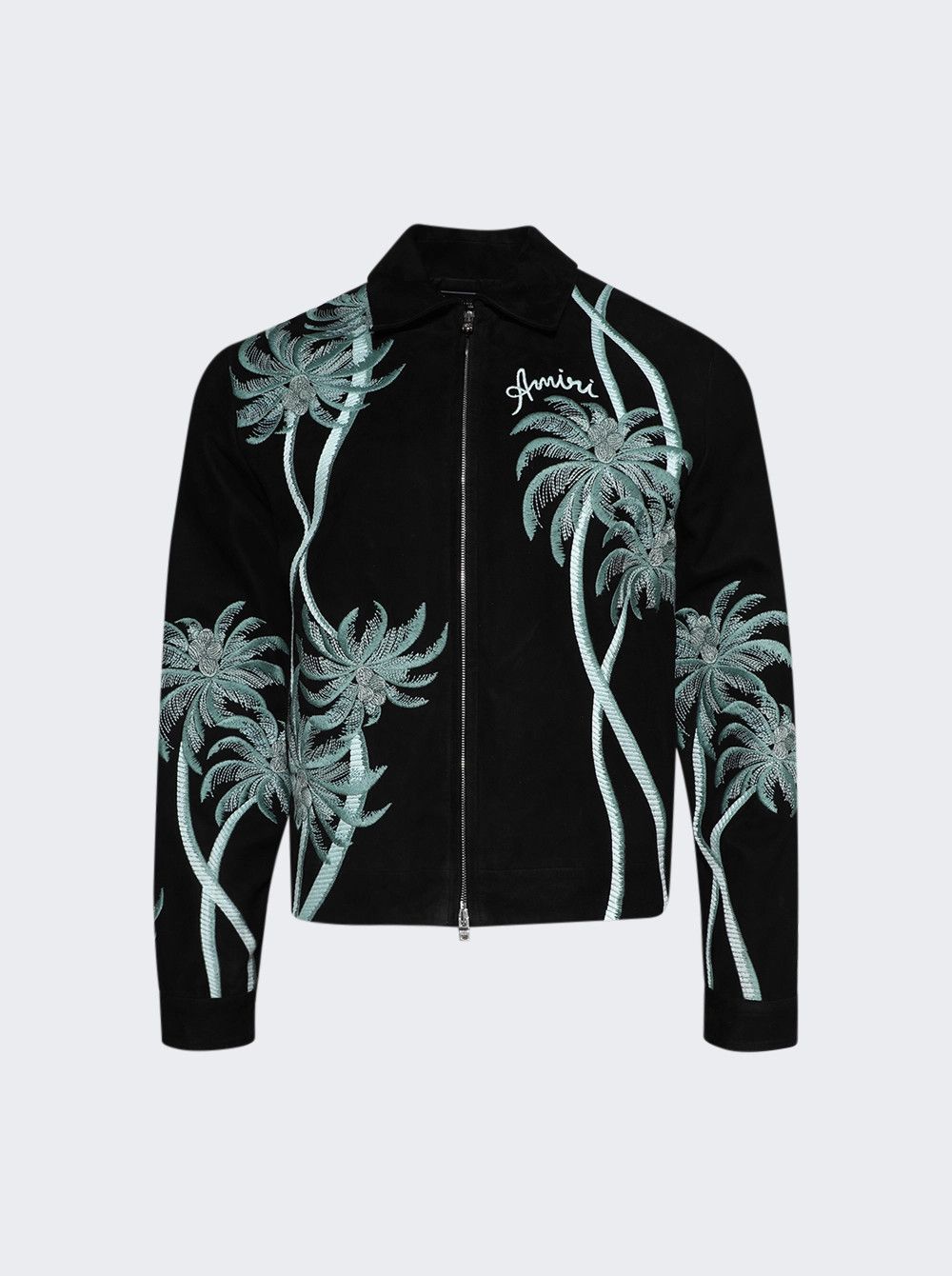 Amiri o1mle0326 Palm Blouson Jacket in Black Size US M / EU 48-50 / 2 - 1 Thumbnail