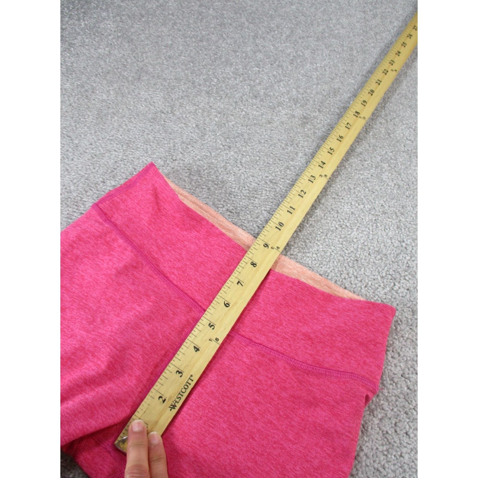 Outdoor Voices OUTDOOR VOICES Leggings Womens Small Pink Colorblock Athletic Performance Gym Size 28" / US 6 / IT 42 - 5 Thumbnail
