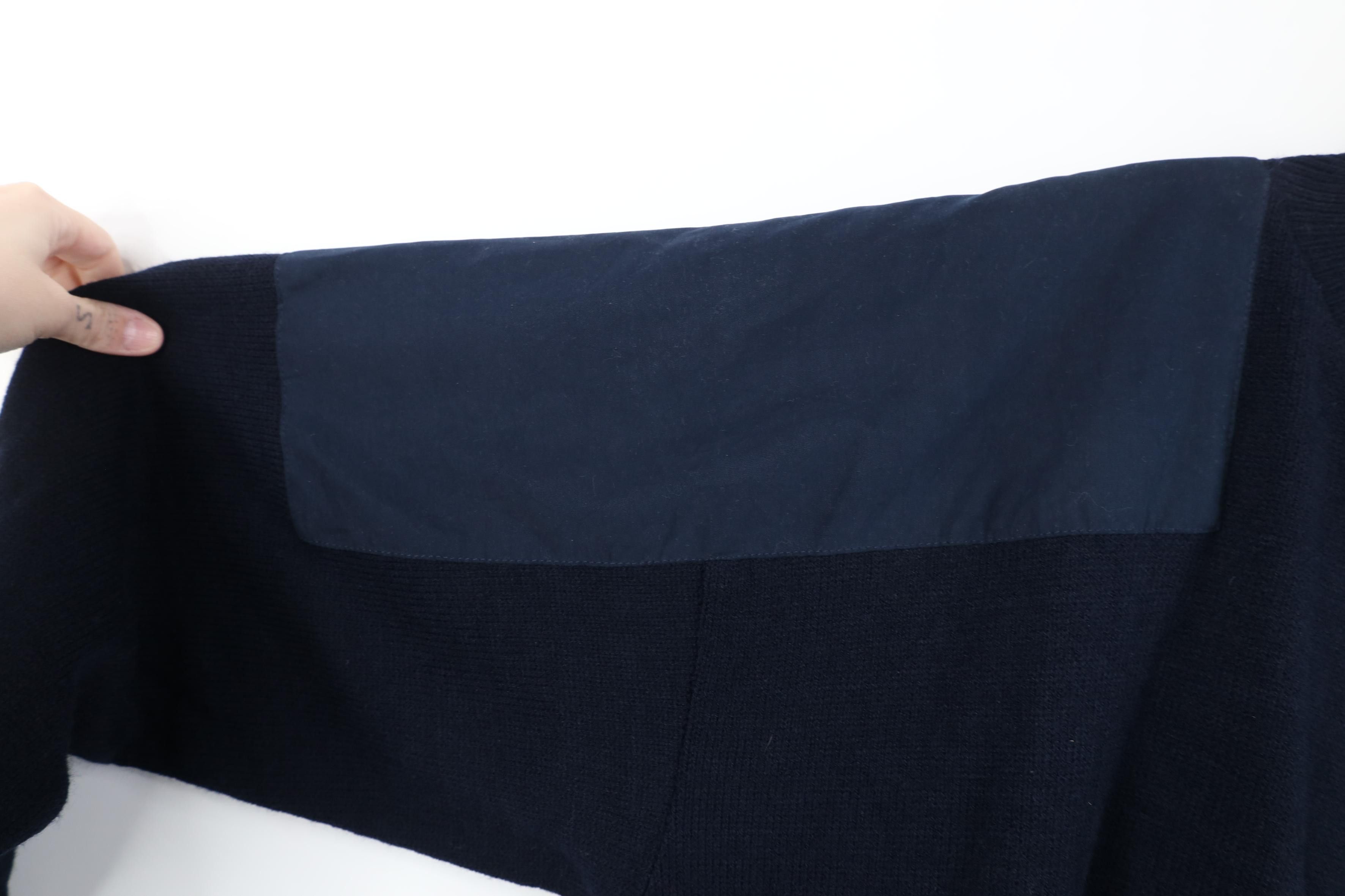 Vintage Vintage 90s Rain Swetter Windstopper Sweater Jacket Blue USA Size US XL / EU 56 / 4 - 7 Thumbnail