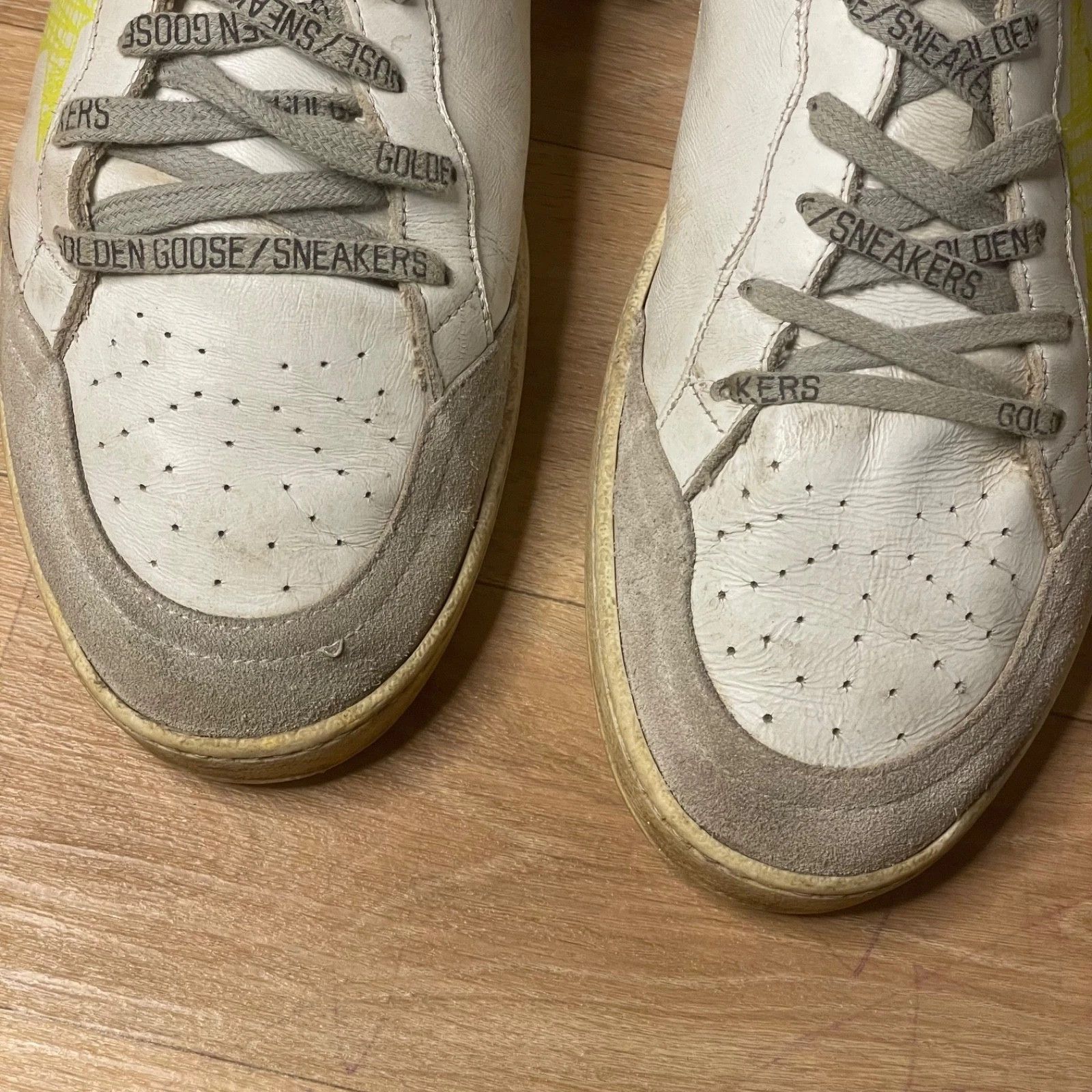 Golden Goose GGDB Golden Goose Sneakers BALLSTAR low top mens white Size US 10 / EU 43 - 8 Thumbnail