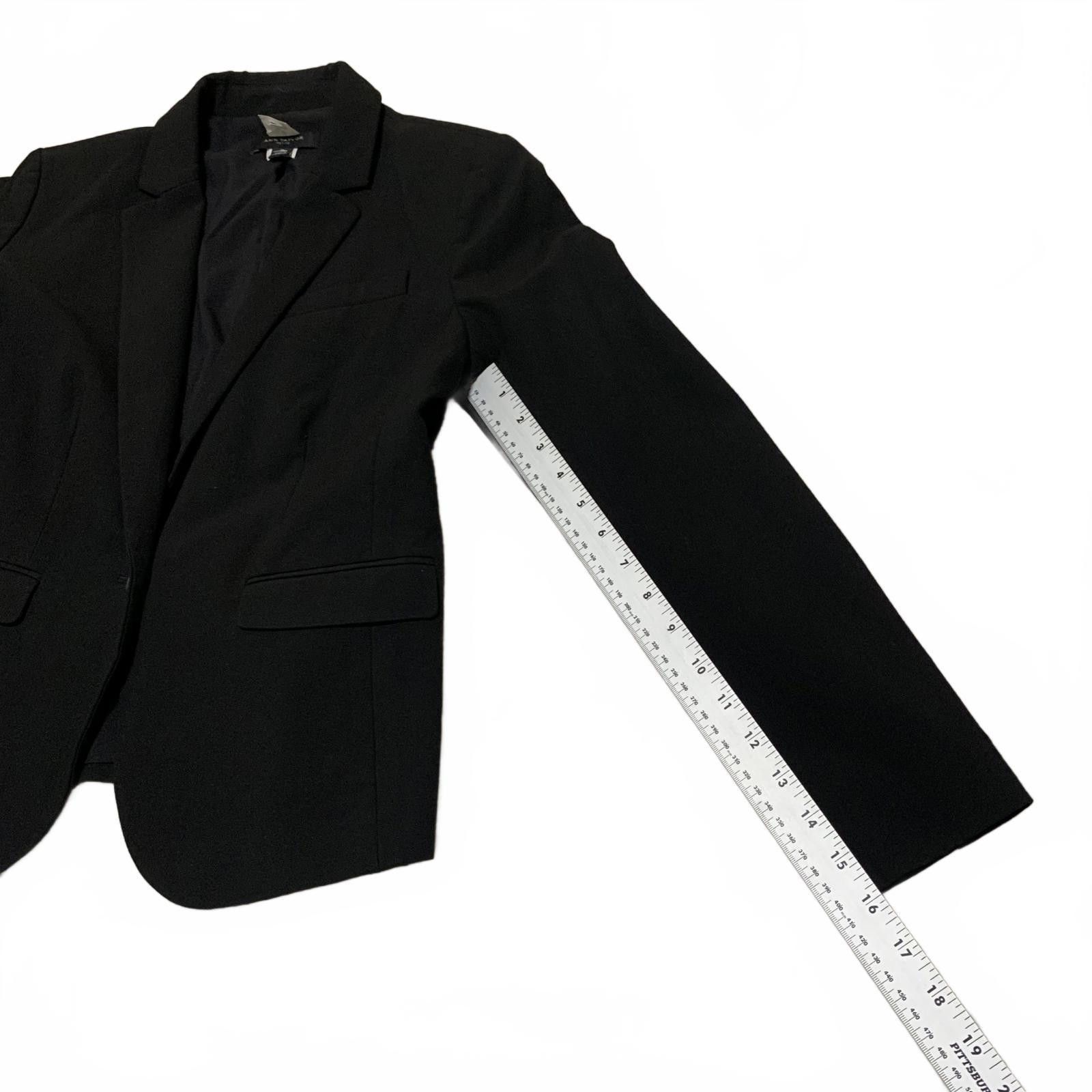 Ann Taylor Ann Taylor Women's Size 2 Petite Black Blazer Jacket Size XS / US 0-2 / IT 36-38 - 8 Thumbnail