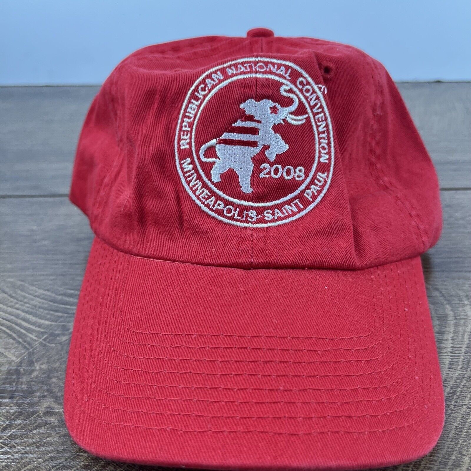 Other Republican National Convention Hat Red Cap Adjustable Hat Re Size ONE SIZE - 1 Thumbnail