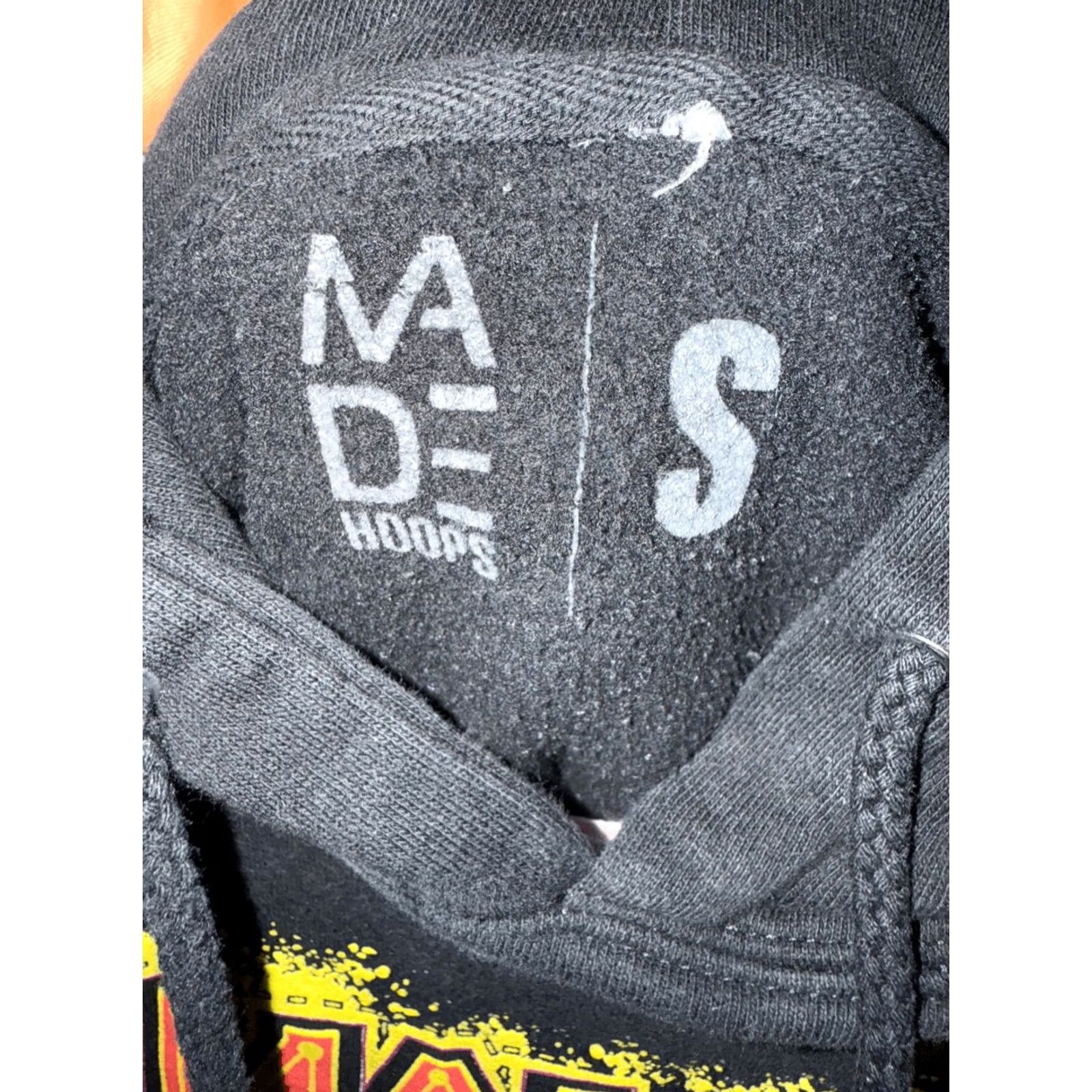 Logo 7 Made Hoops Hoodie Pullover Multicolor Splatter Paint Logo Sweatshirt Black Small Men’s Size US S / EU 44-46 / 1 - 5 Thumbnail