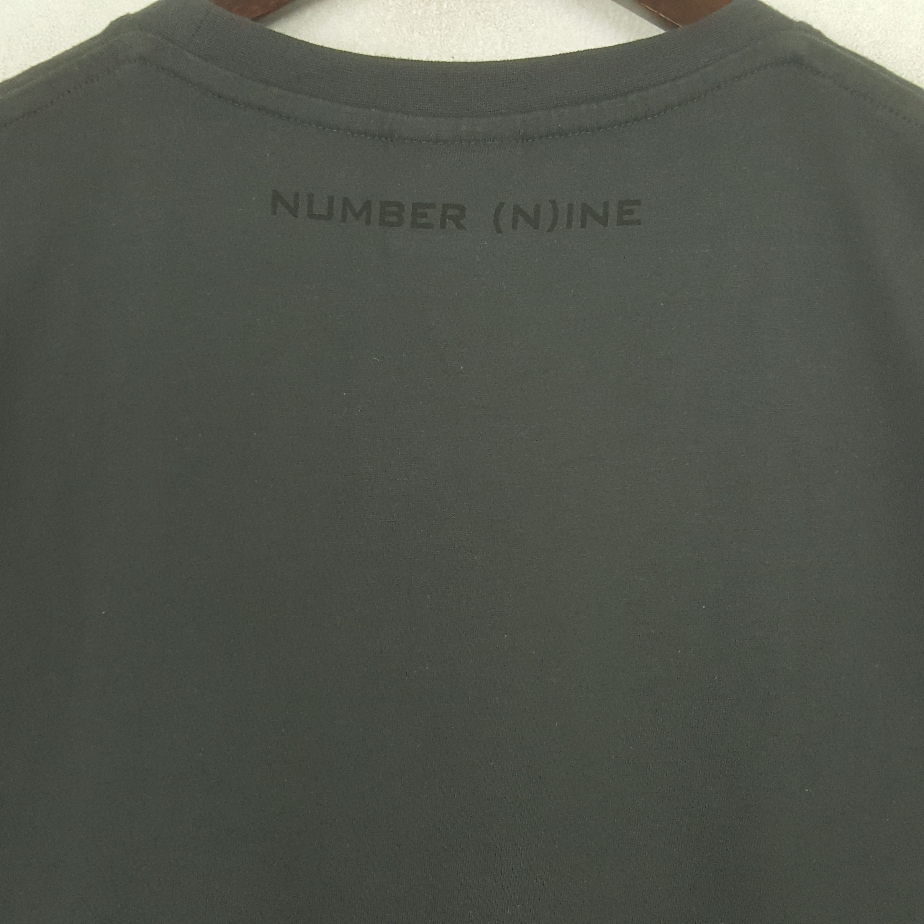 Vintage Number Nine Designer Japanese Tshirt