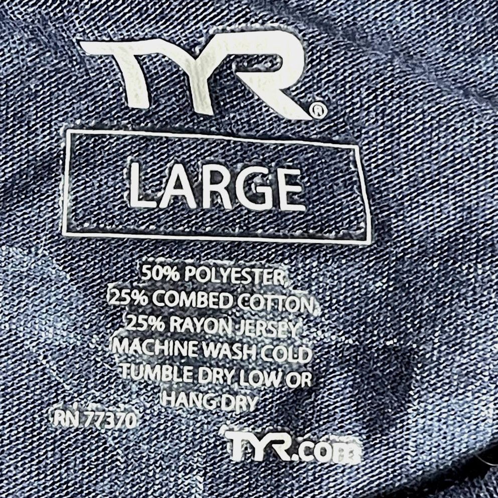 Other TYR Men's Ryan Lochte Graphic Tee - Navy Blue Large - $30 Size US L / EU 52-54 / 3 - 4 Thumbnail