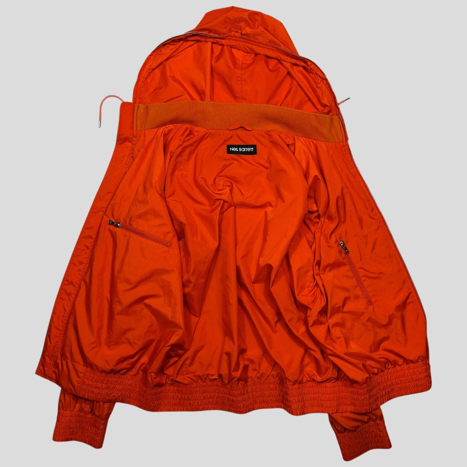 Neil Barrett Neil Barrett Twin Zip Detailed Orange Windbreaker Jacket - L Size US L / EU 52-54 / 3 - 4 Thumbnail