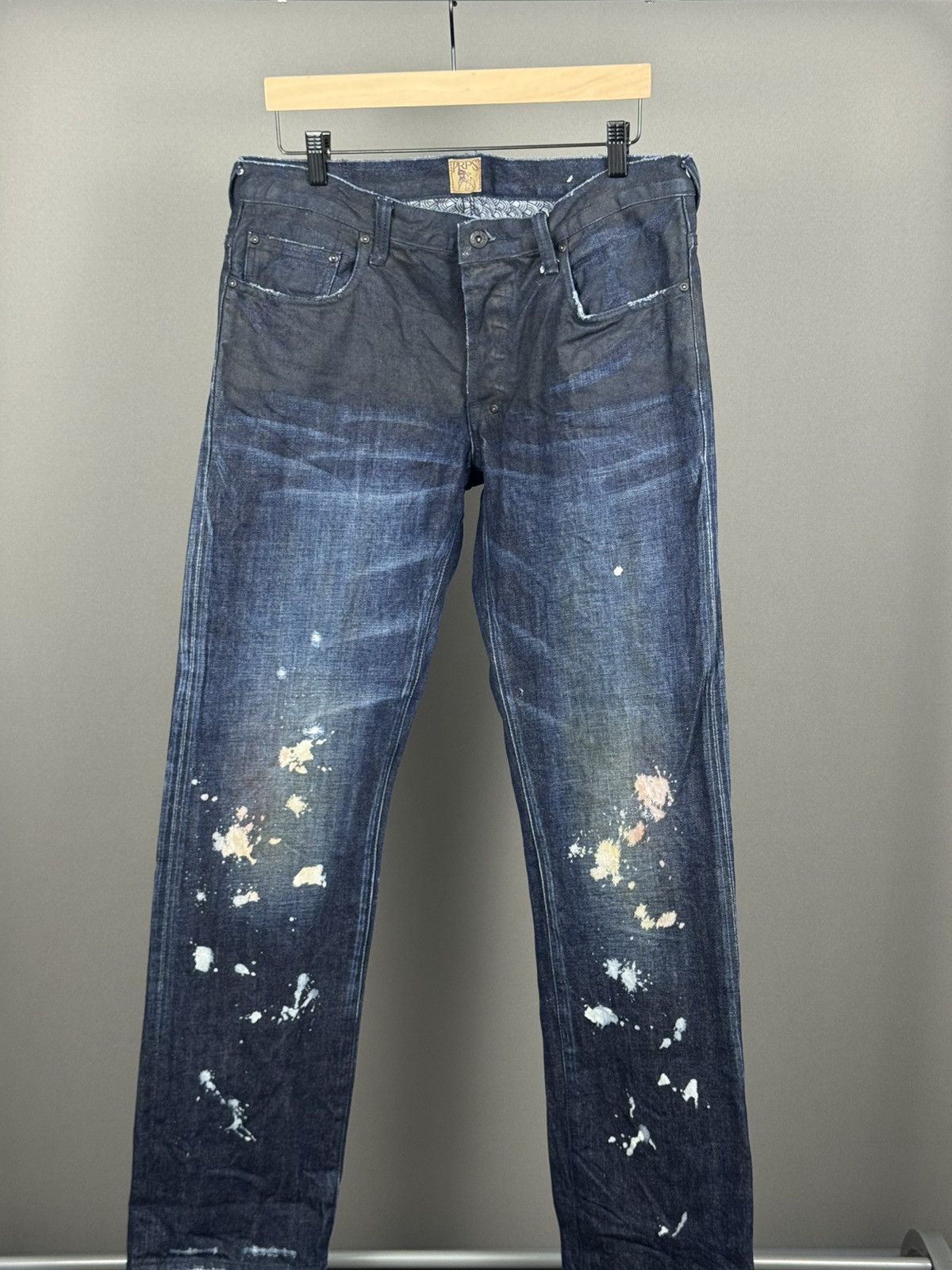 Prps PRPS DENIM PAINTED FADED PANTS SIZE : 34 Size US 34 / EU 50 - 5 Thumbnail