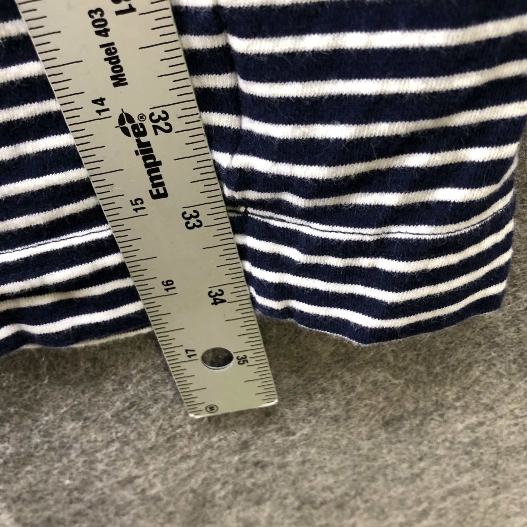 Gap Gap T Shirt Dress Womens S Short Sleeve Crewneck Navy Blue White Stripe Pocket Dress Size S / US 4 / IT 40 - 6 Thumbnail