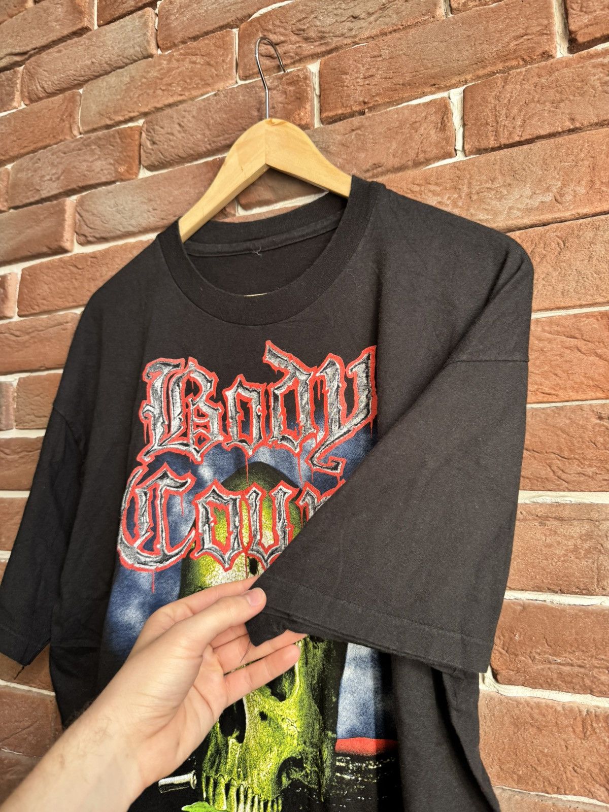 Band Tees Rare Vintage 90s Body Count debut album Brain Damage t shirt Size US XL / EU 56 / 4 - 6 Thumbnail