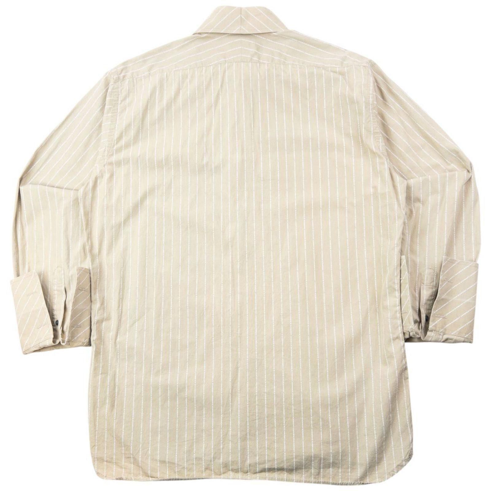 Burberry Vintage 2000s Burberry Monogram Long Sleeve Button Up Shirt Size US L / EU 52-54 / 3 - 2 Thumbnail