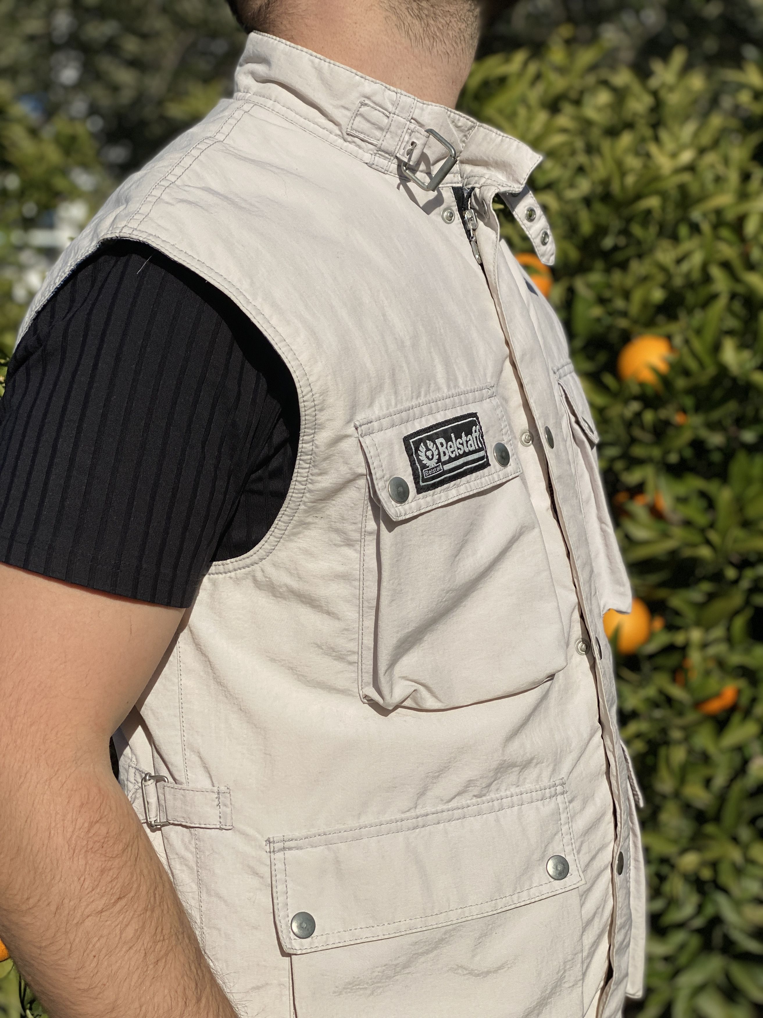 Belstaff Belstaff Waistcoat Vintage Motorcycle Jacket Gilet Size L Size US L / EU 52-54 / 3 - 10 Thumbnail