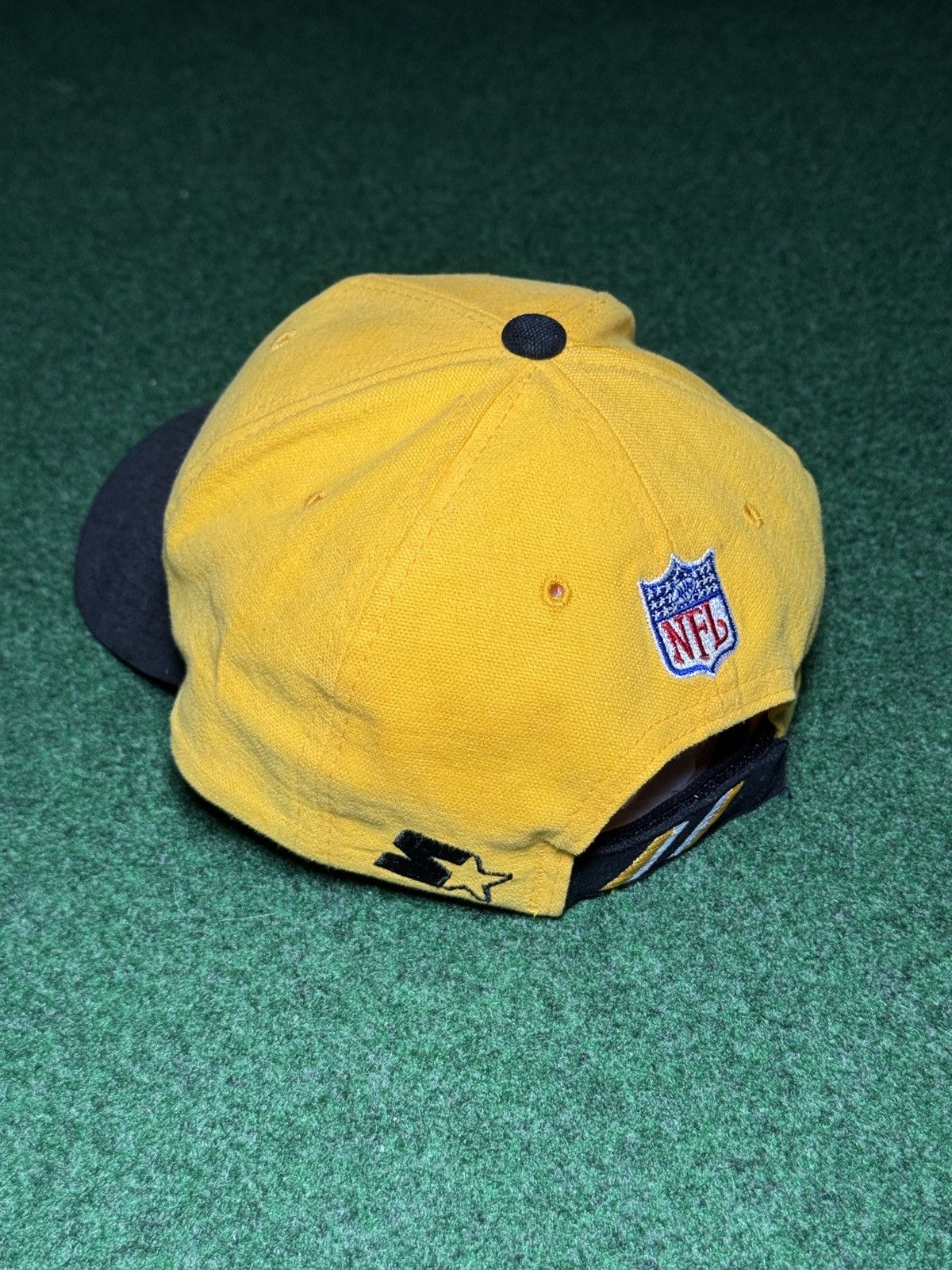 Starter Pittsburgh Steelers Starter Cap NFL Vintage 90s Strap Hat Size ONE SIZE - 3 Thumbnail