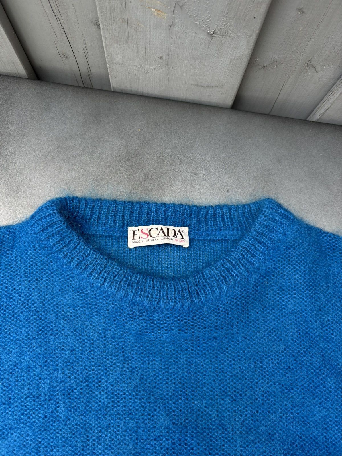 Escada × Escada Sport × Vintage 1980s Escada Mohair Sweater Vintage Escada Sweater W Germany Size US S / EU 44-46 / 1 - 4 Thumbnail