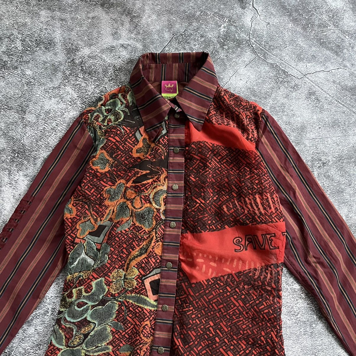 Other Rare Save the Queen Women’s Shirt Made in Italy Vintage Size M / US 6-8 / IT 42-44 - 2 Thumbnail