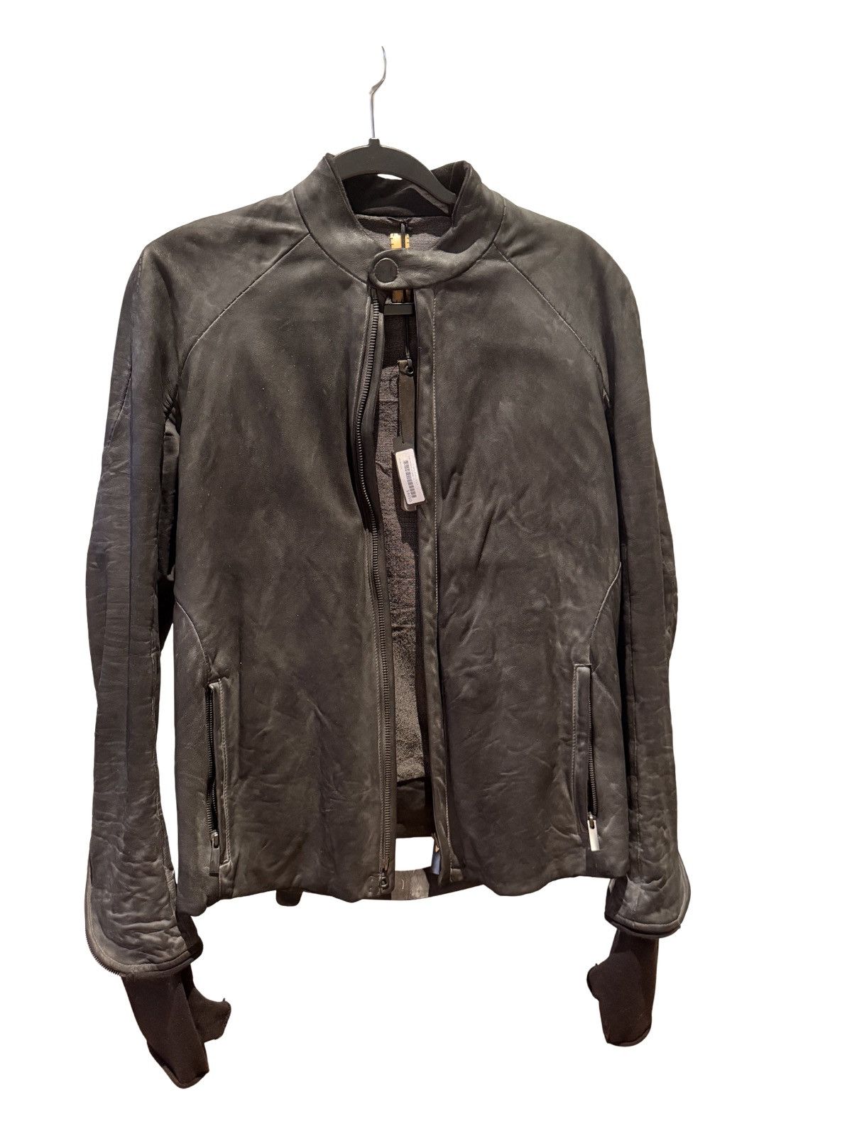 Layer-0 Layer-0 Leather Jacket – Size 46 – New With Tags Size US S / EU 44-46 / 1 - 1 Thumbnail