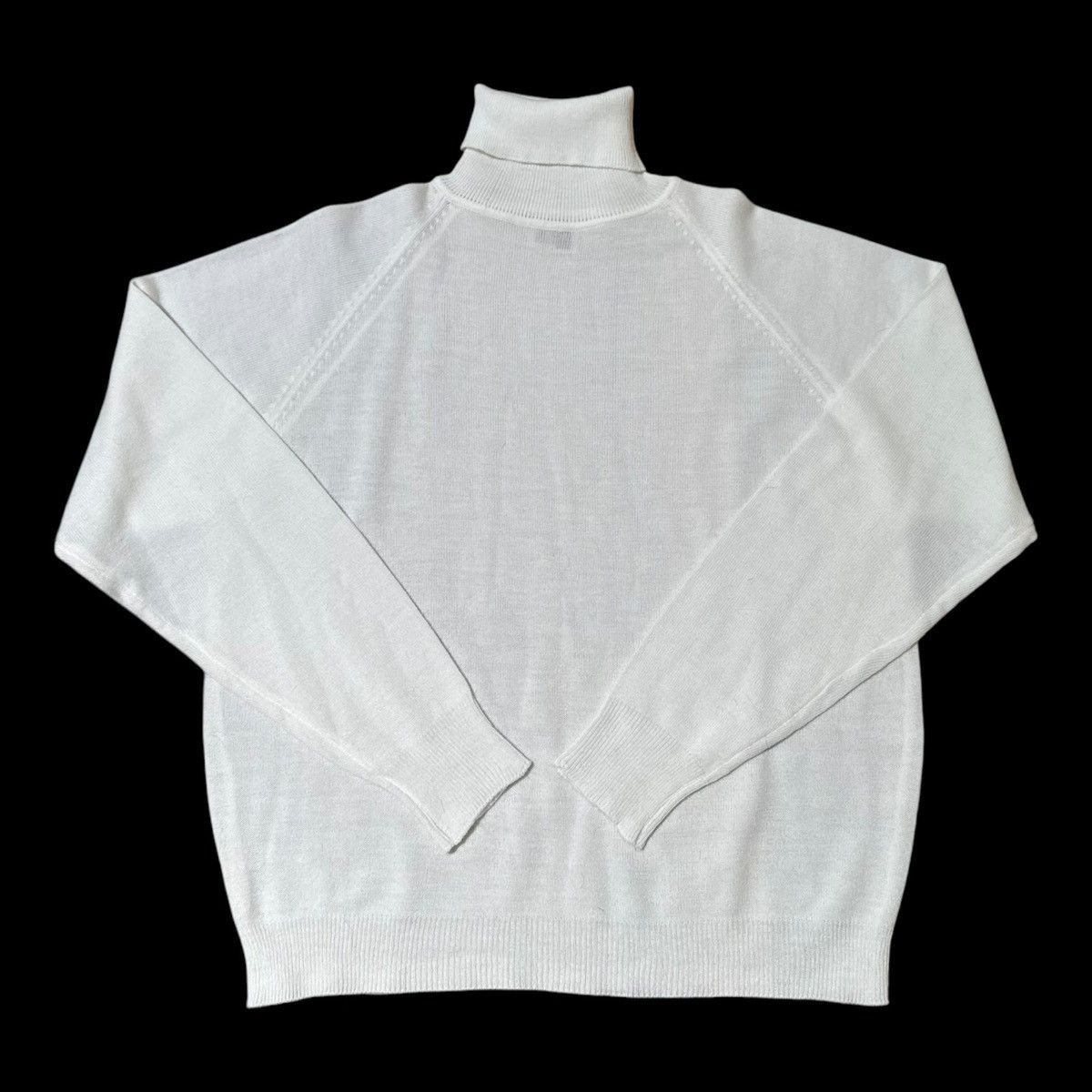 Vintage 70s 80s Montgomery Ward Acrylic Turtleneck Sweater Women’s L Size L / US 10 / IT 46 - 1 Thumbnail