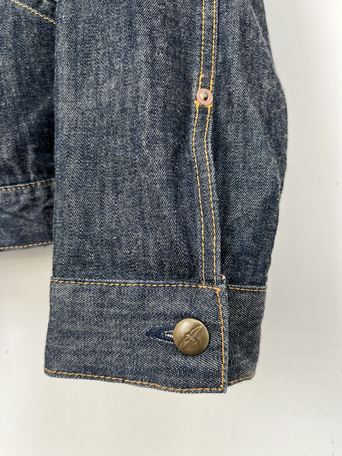 Japanese Brand Melple Selvedge Denim Hooded Jacket Size US L / EU 52-54 / 3 - 14 Thumbnail