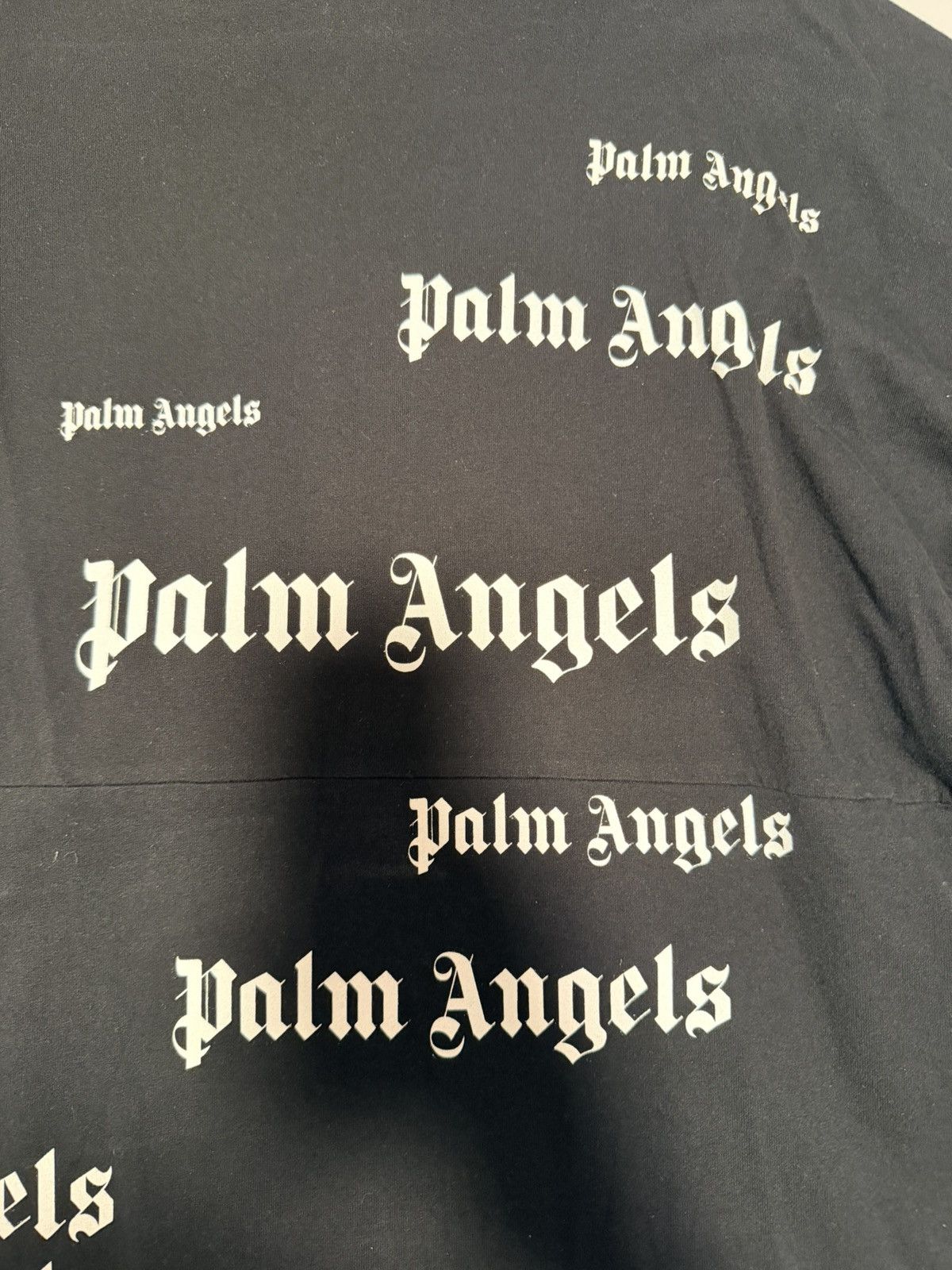 Palm Angels Palm Angels Black T Shirt All Over Print XL Size US XL / EU 56 / 4 - 4 Thumbnail