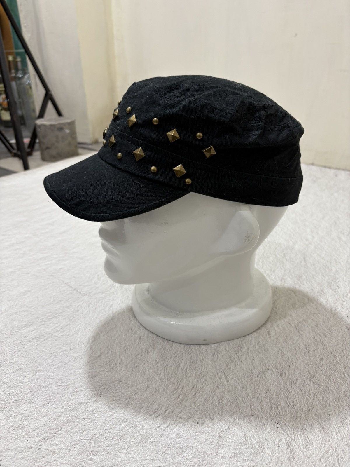 If Six Was Nine 2000s Cadet hat studet gothic y2k style Size ONE SIZE - 3 Thumbnail